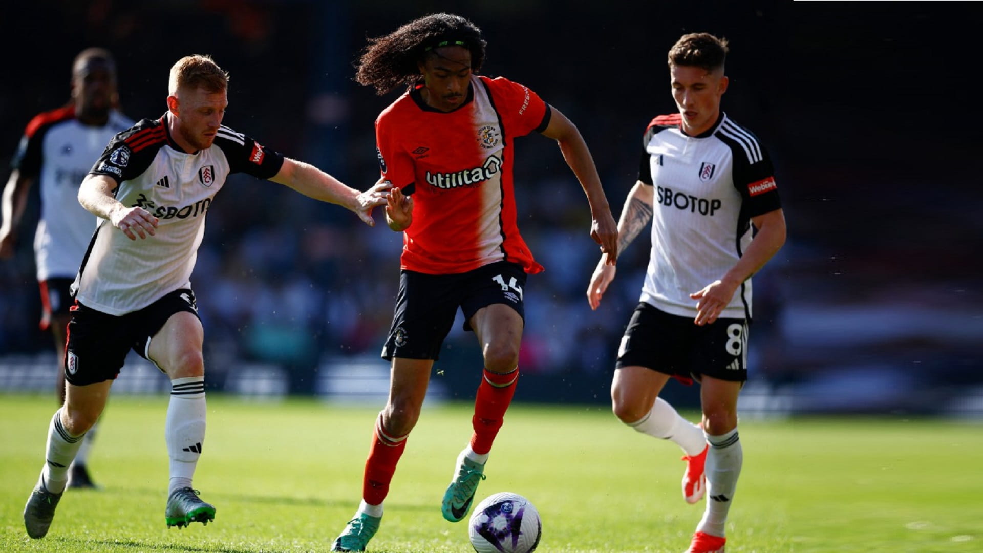 Image for the title: Luton relegated from English Premier League 