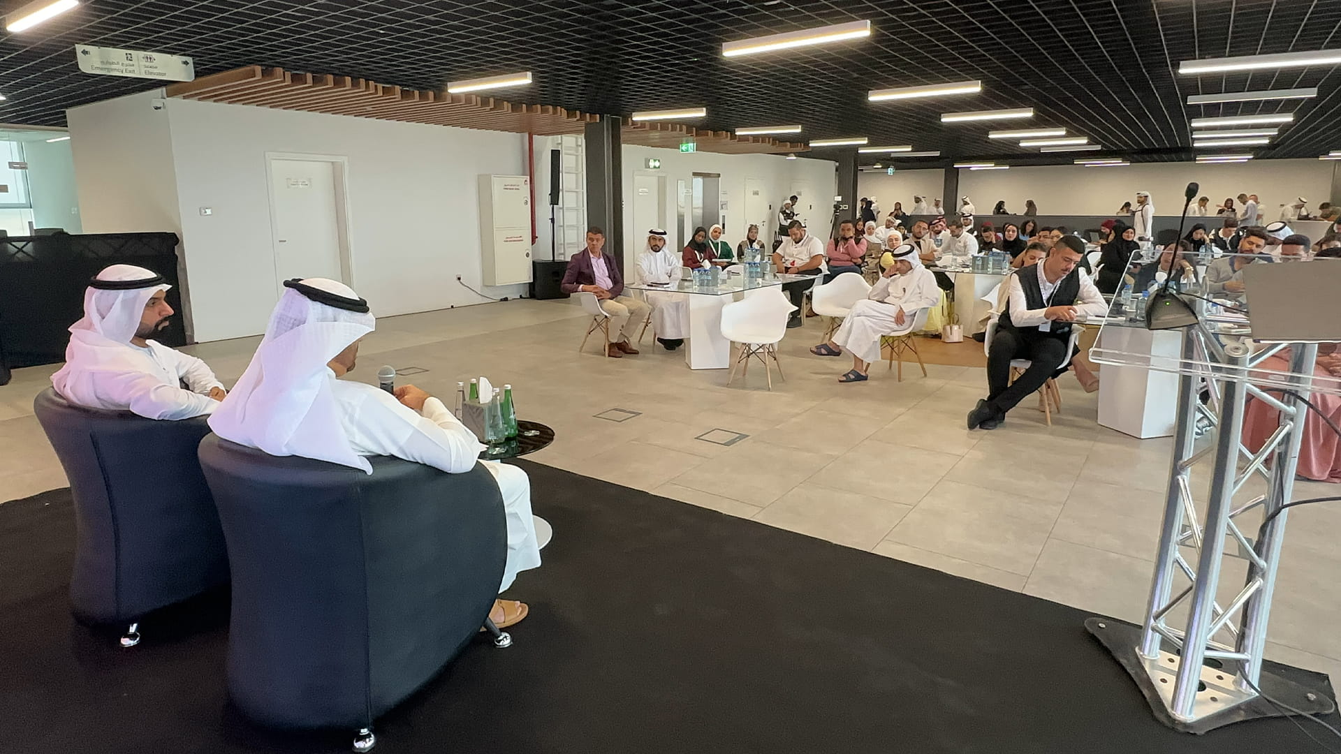 Image for the title: SGMB arranges introductory tours. for young Arab media leaders 