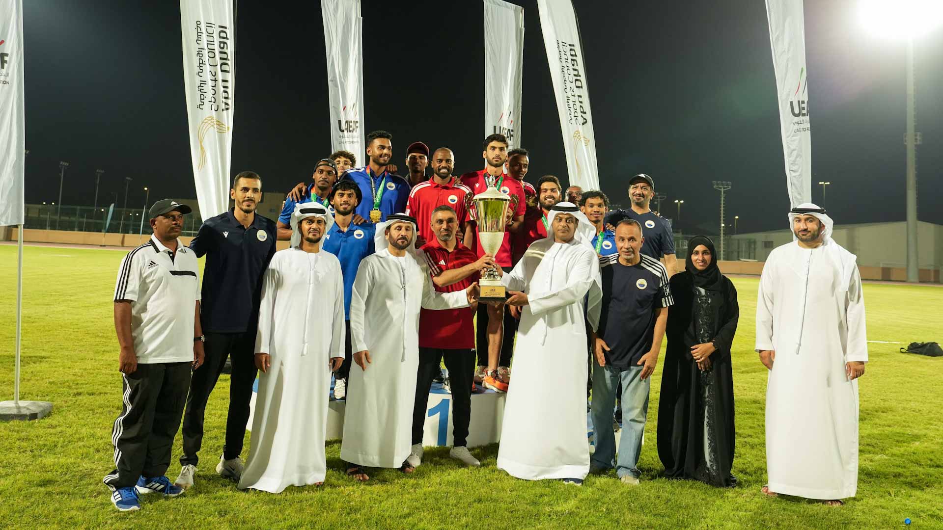صورة بعنوان: نادي الشارقة بطلاً لكأس الإمارات لألعاب القوى  