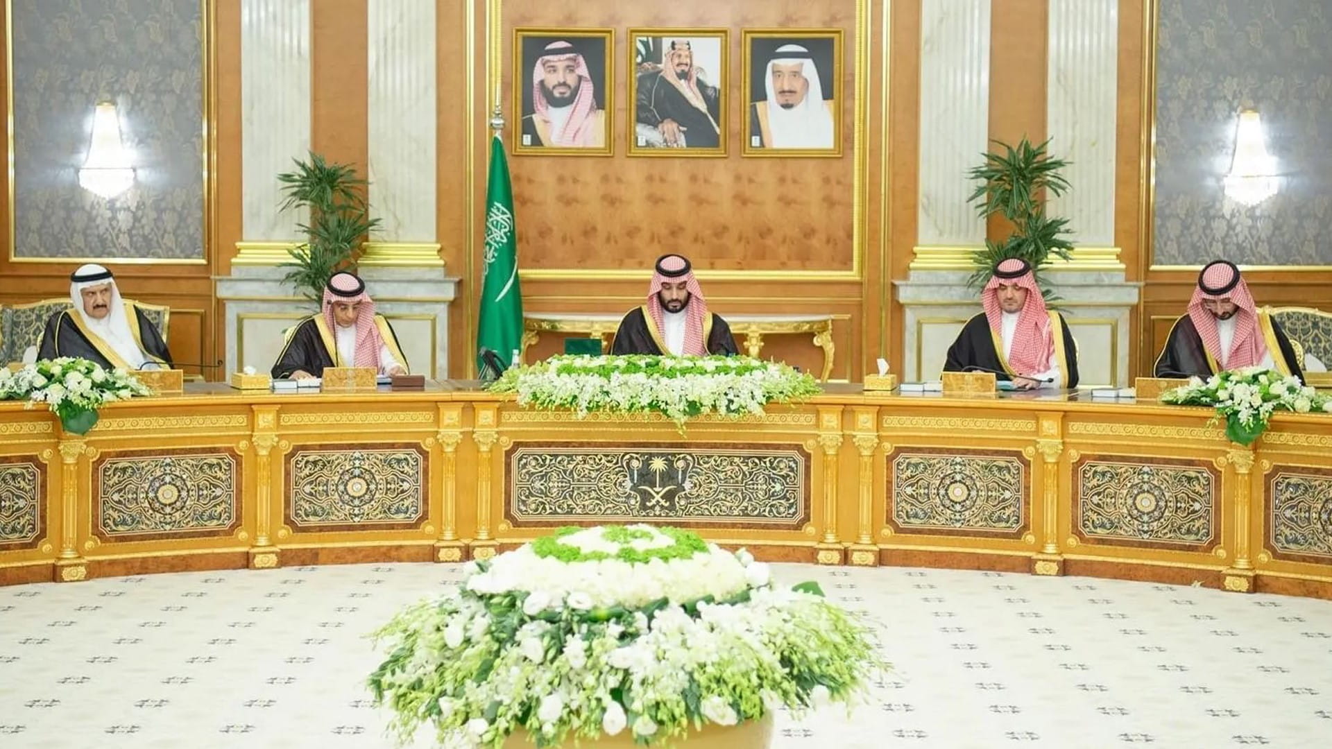 صورة بعنوان: ولي العهد السعودي يطمئن الجميع على صحة الملك سلمان 