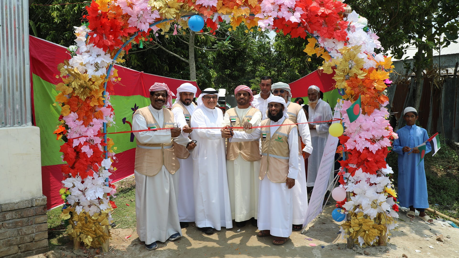 Image for the title: Sharjah Charity delegation concludes field visit in Bangladesh 