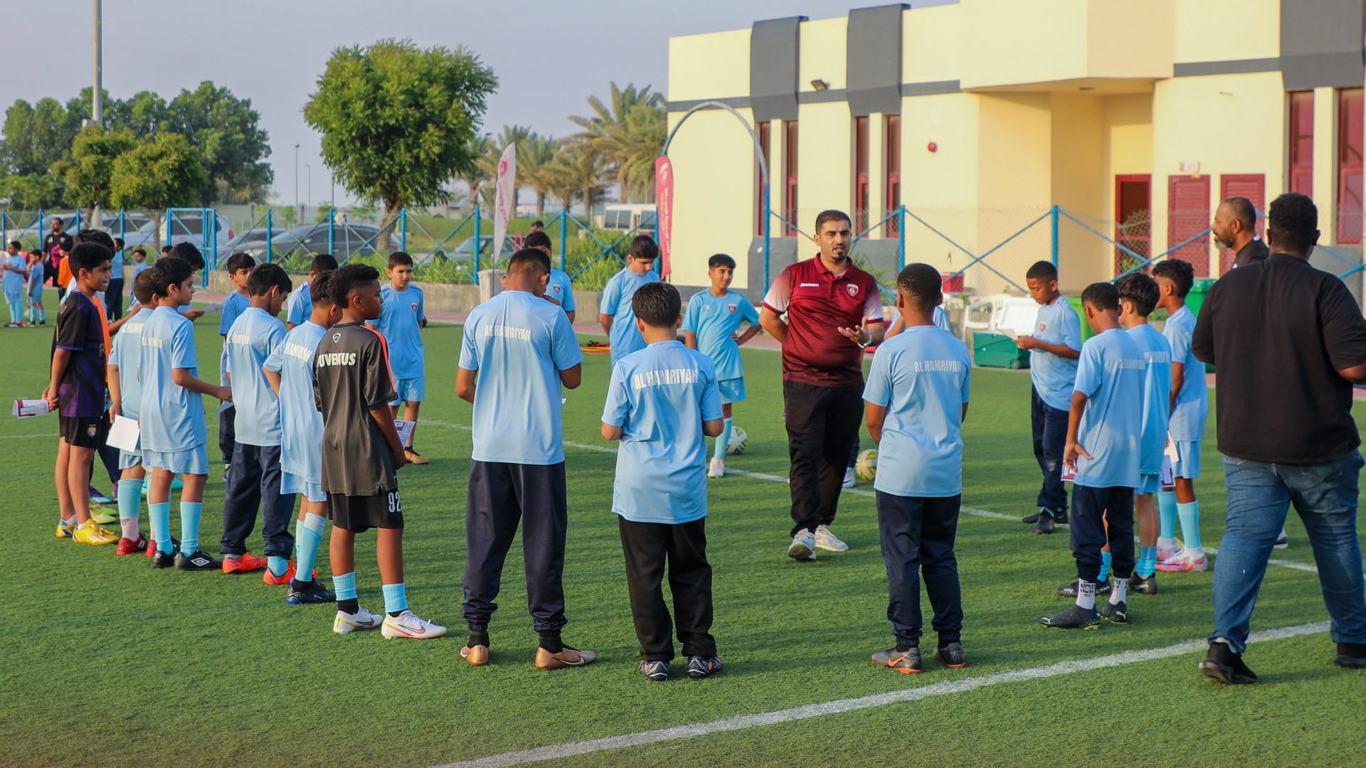 Image for the title: Al Hamriyah Club hosts "Your Club is Your Haven" campaign 