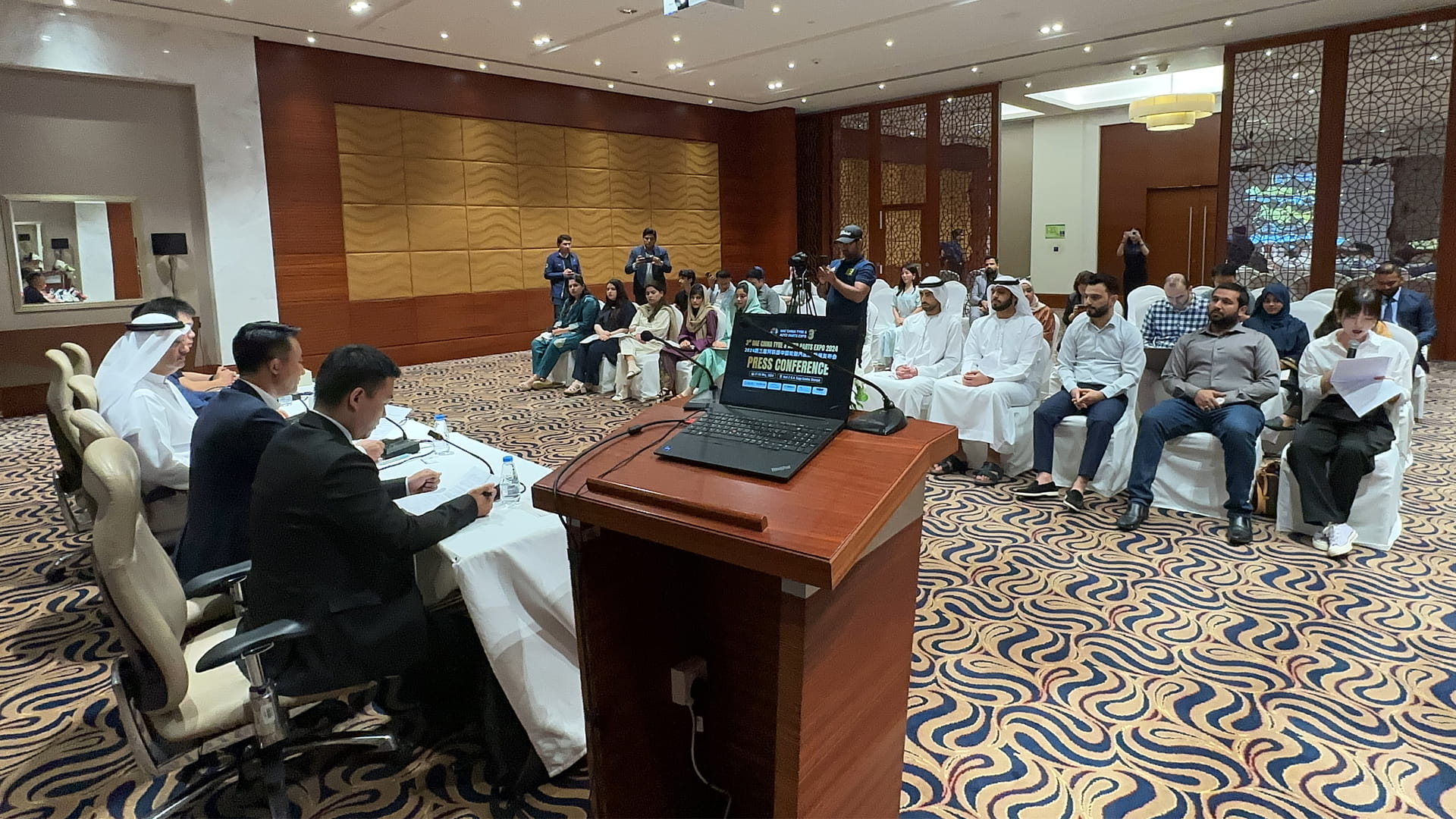 صورة بعنوان: ستيف زان: نقلة نوعية لمعرض الصين للإطارات في إكسبو الشارقة 