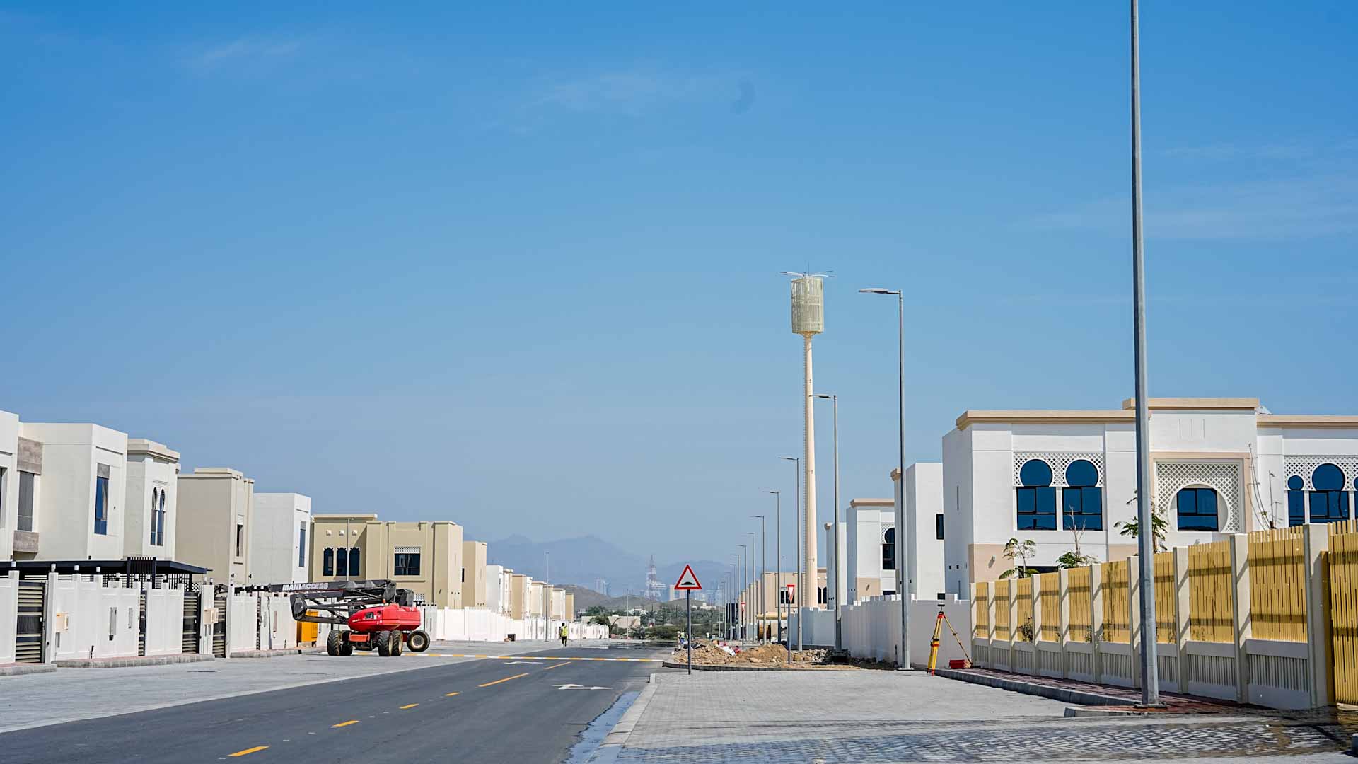 Image for the title: SEWA completes connecting Al Saaf area to power 