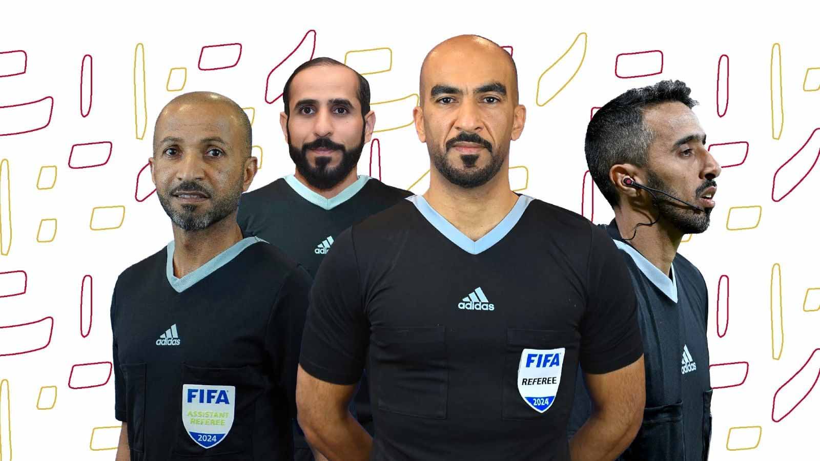 صورة بعنوان: طاقم تحكيم إماراتي يدير لقاء الزوراء والقوة الجوية بالدوري العراقي 