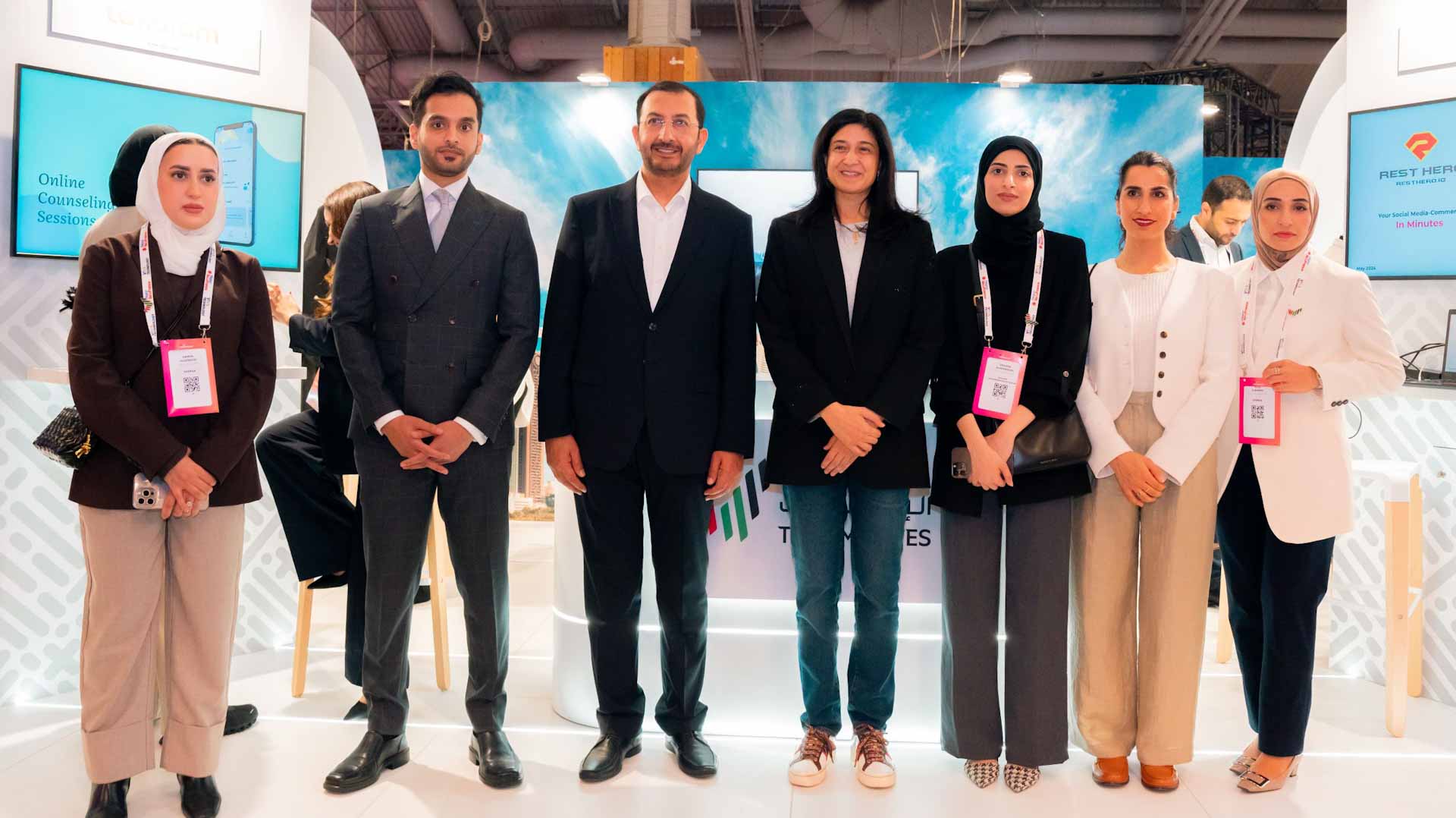 Image for the title: Sheraa showcases UAE based startups at VivaTech 2024 