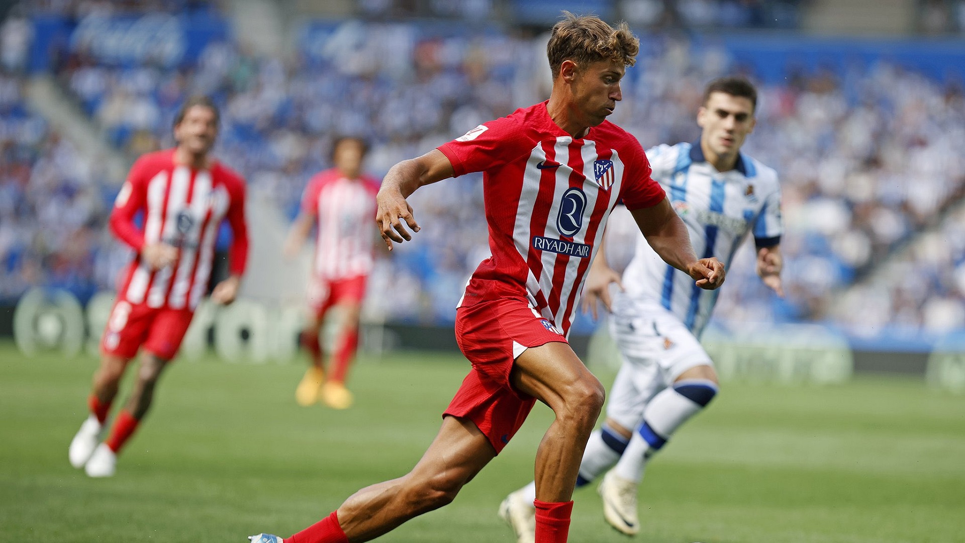 صورة بعنوان: أتلتيكو مدريد يتغلب على سوسييداد في الدوري الإسباني 