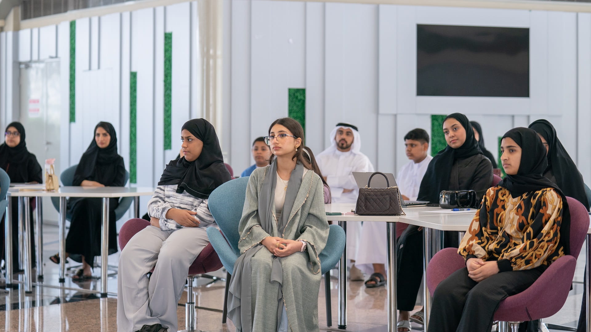 Image for the title: SPC Hosts First Forum of Ithmaar Media Training Graduates at UOS 