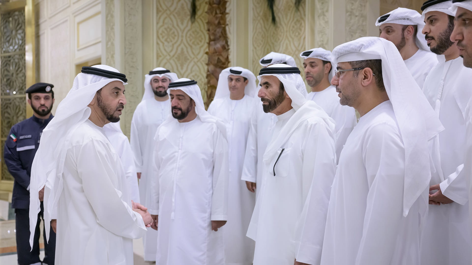Image for the title: Hamdan bin Zayed honors gov, private bodies for serving Al Dhafra 