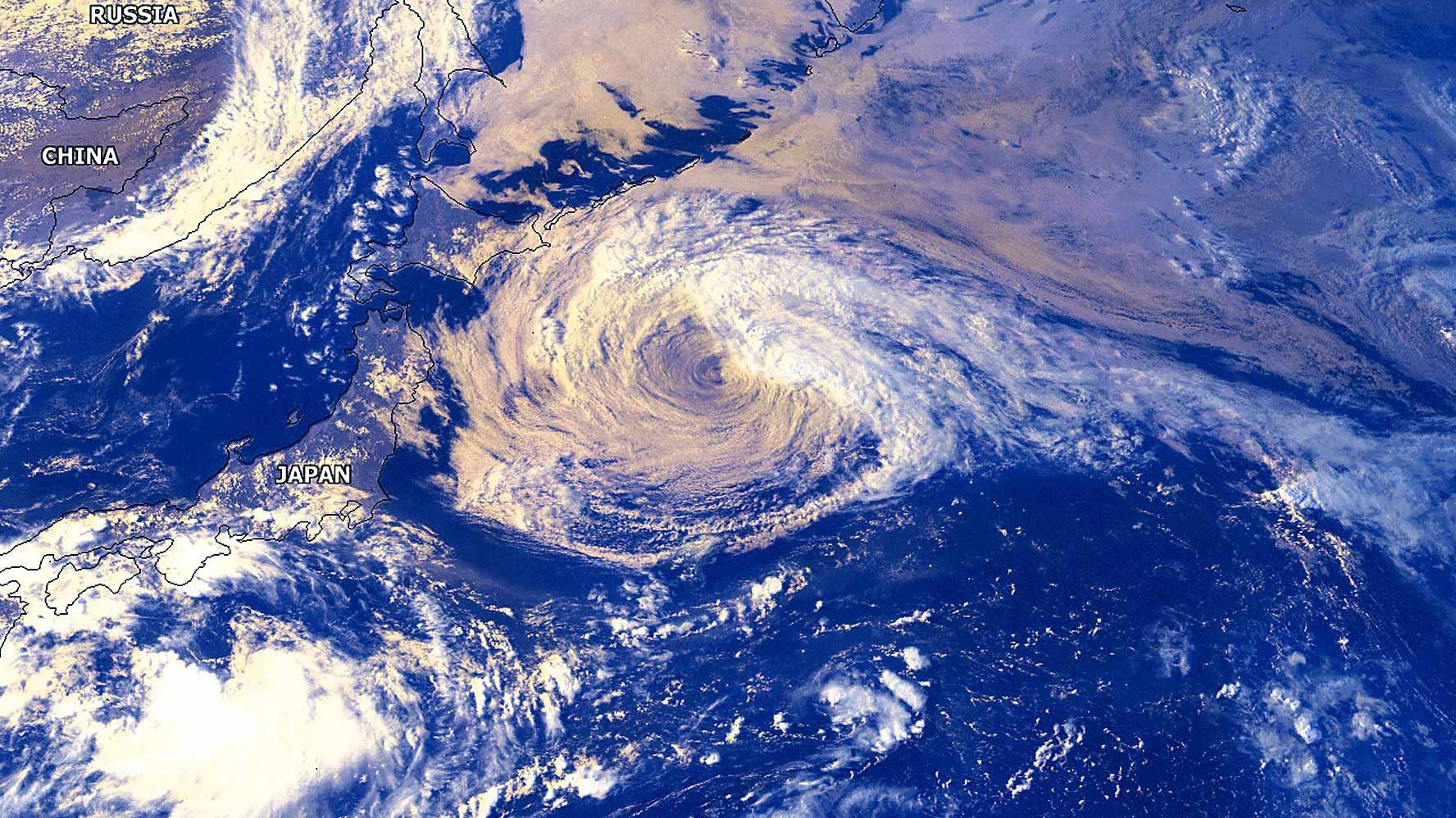 Image for the title: Philippine authorities say 7 dead after storm 