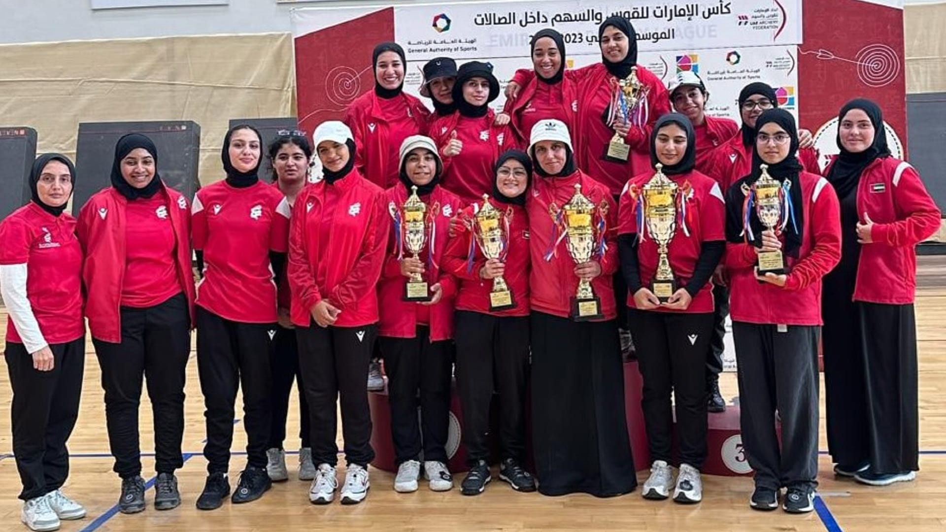 Image for the title: SWSC wins 10 medals at UAE Archery Cup 