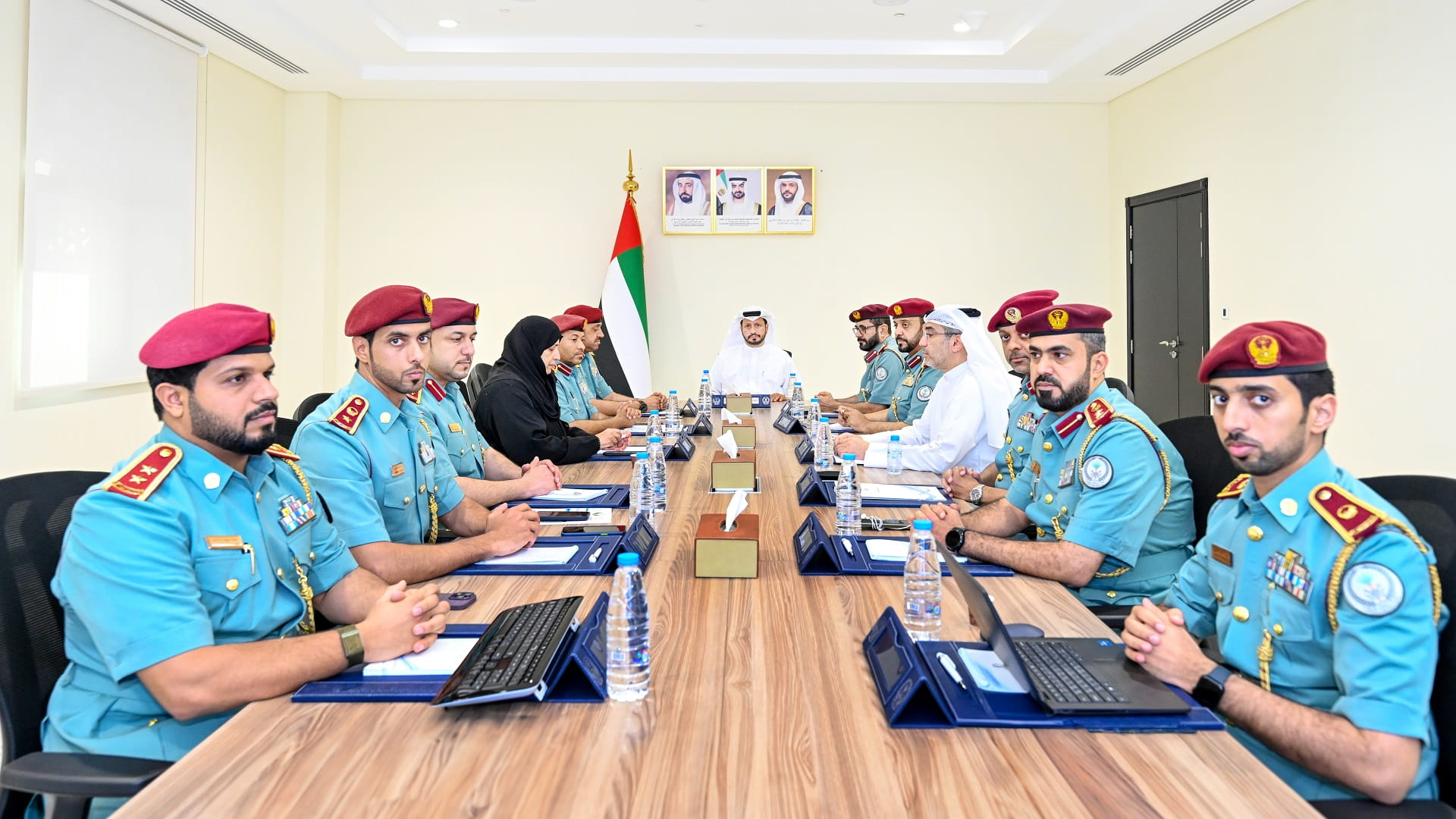 Image for the title: Al Shamsi chairs third 2024 meeting of Permanent Supreme CMTE. 