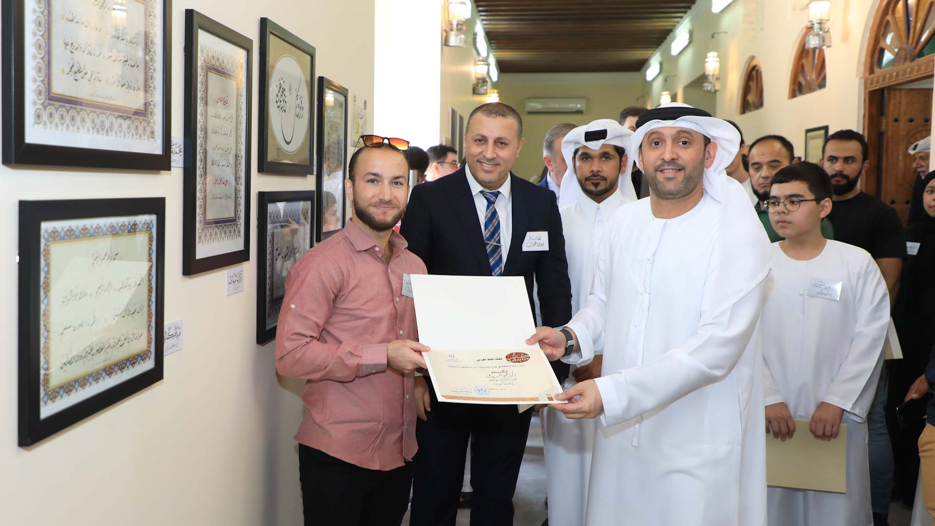 Image for the title: 7th “Ibdaat Katateeb” exhibition kicks off in Sharjah 