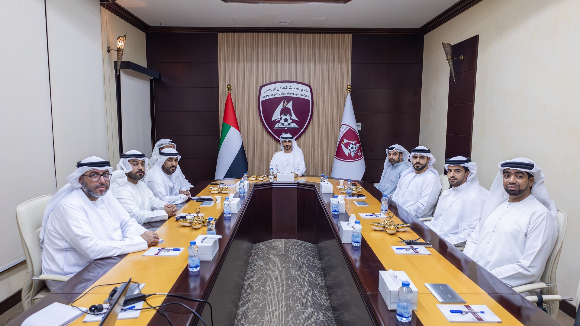 Al Hamriyah Club BoD reviews strategic and operational indicators 