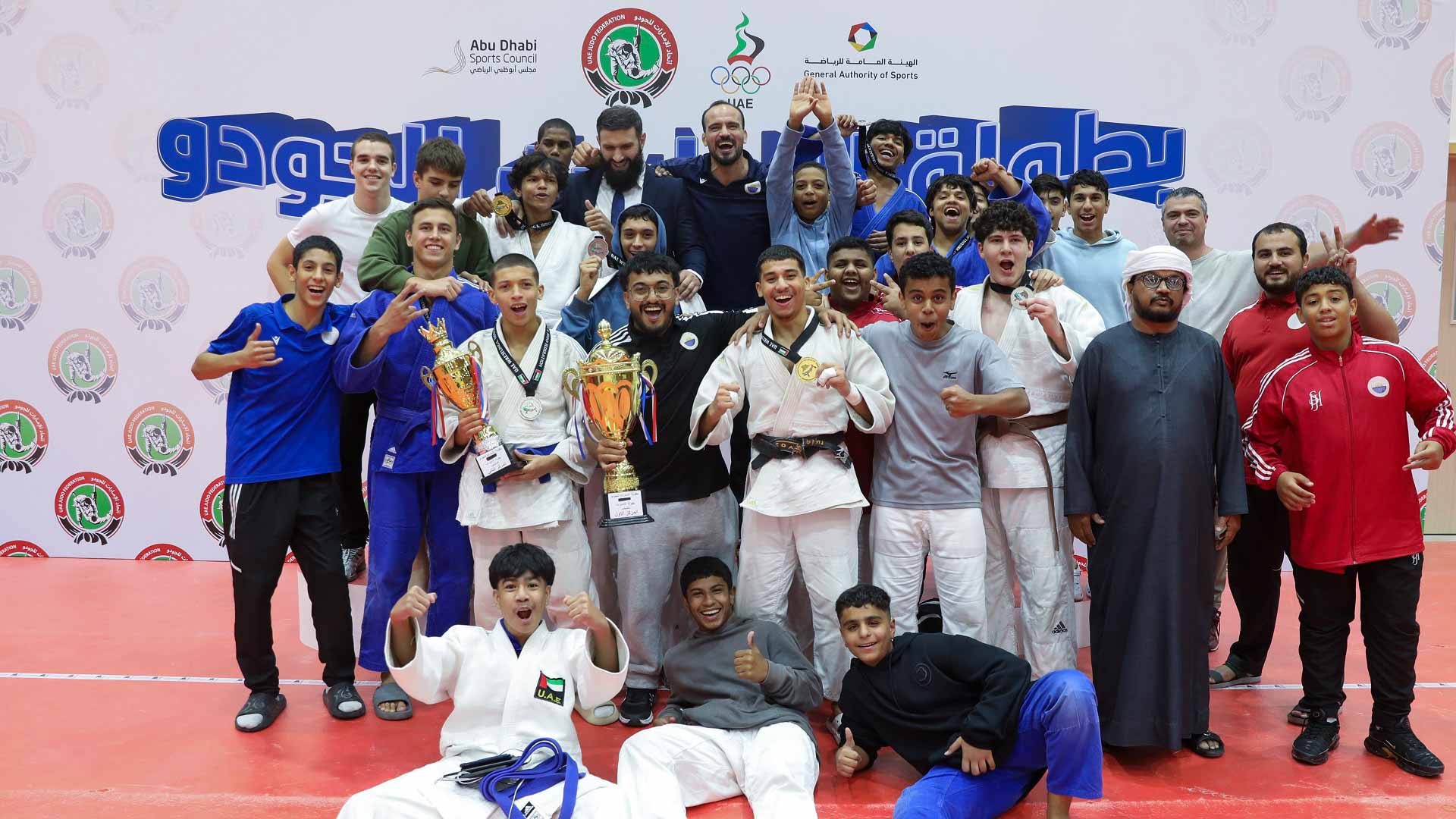 نادي الشارقة الرياضي يتربع على عرش بطولة الإمارات للجودو