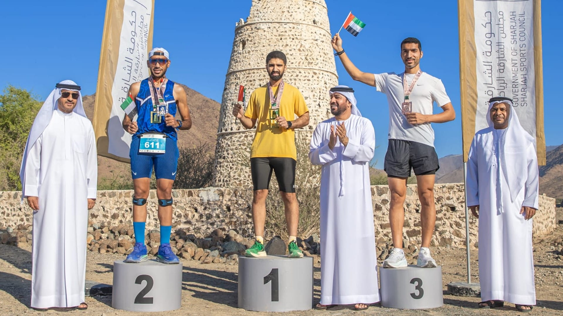 SCC honours the winners of Wadi Al Helo Trail Run  