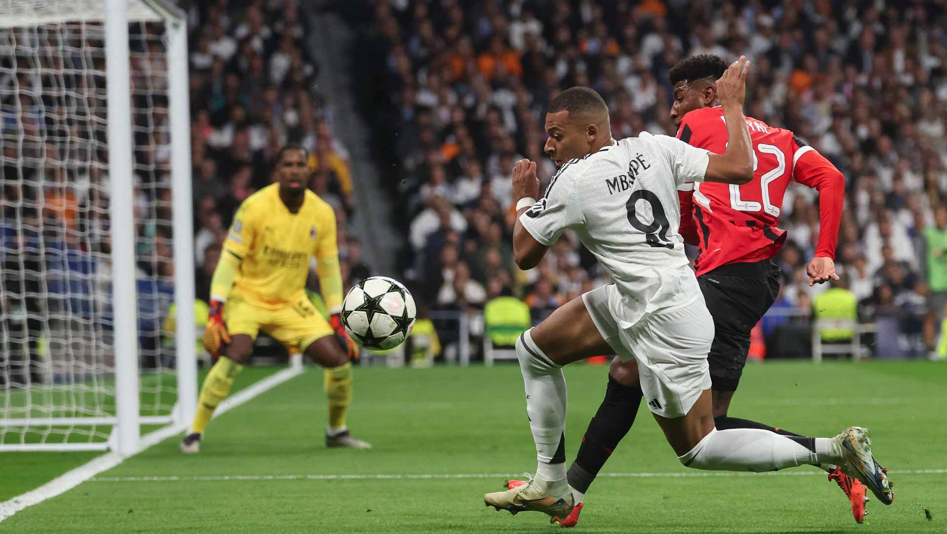 ميلان يزيد من أوجاع ريال مدريد بدوري أبطال أوروبا لكرة القدم 