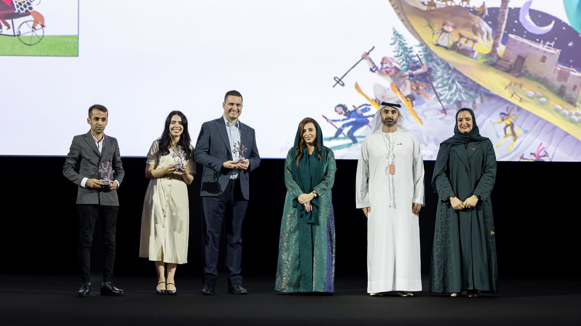 Bodour Al Qasimi honours winners of SIBF Awards and Turjuman 