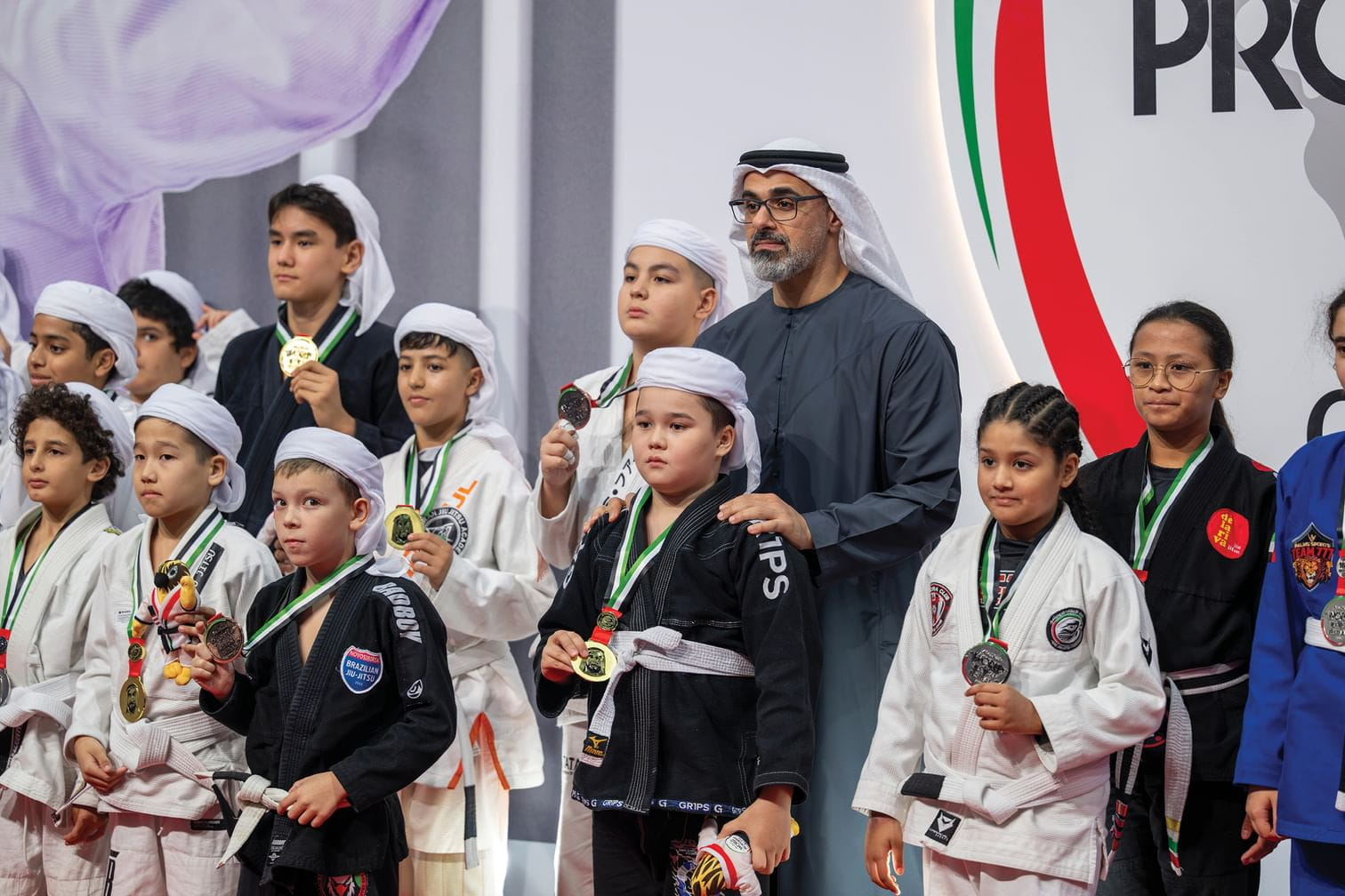 Khaled bin Mohamed opens 16th “Abu Dhabi Jiu-Jitsu Championship” 