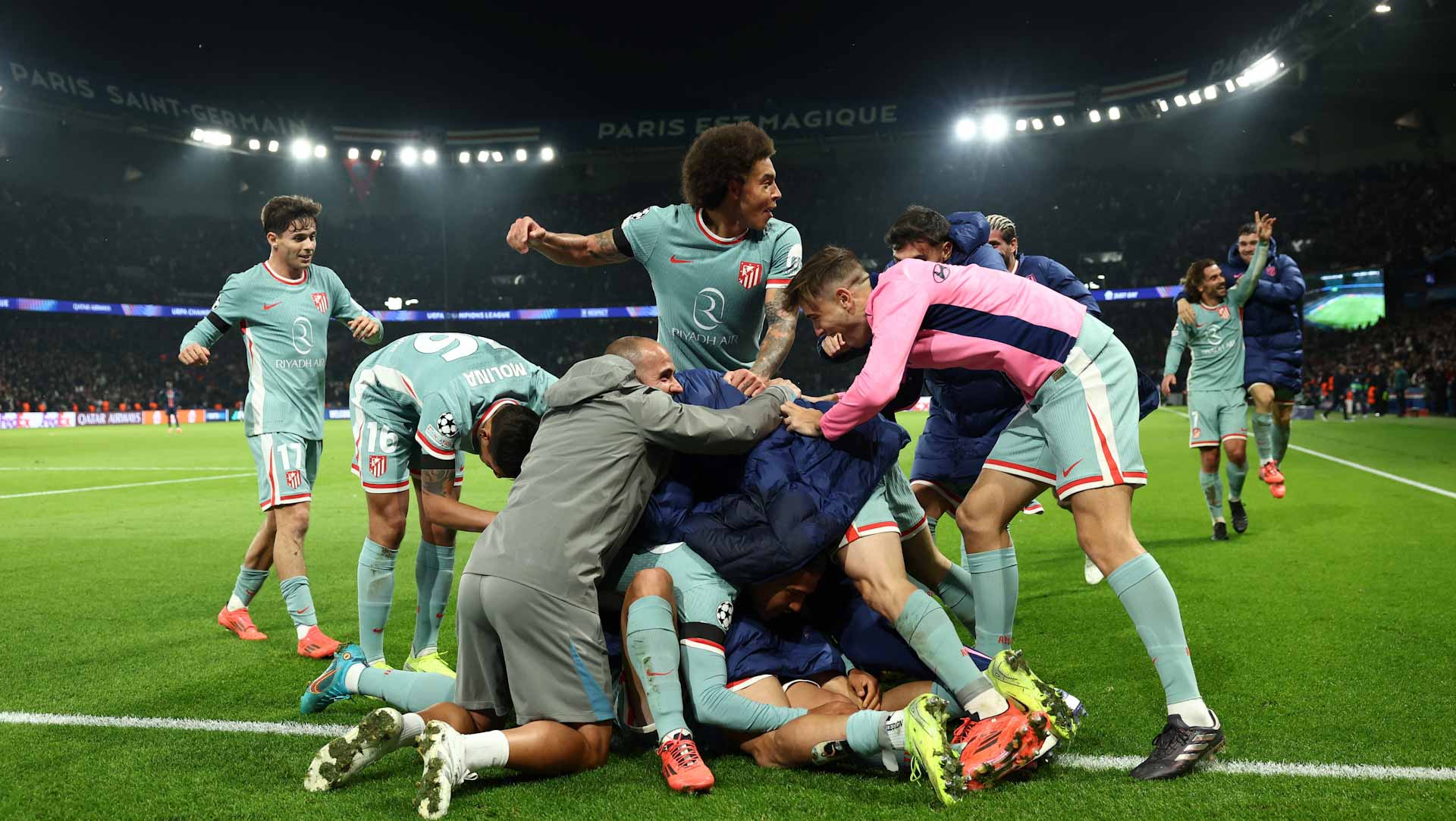 Atletico stun PSG in Champions League with last-gasp Correa winner 