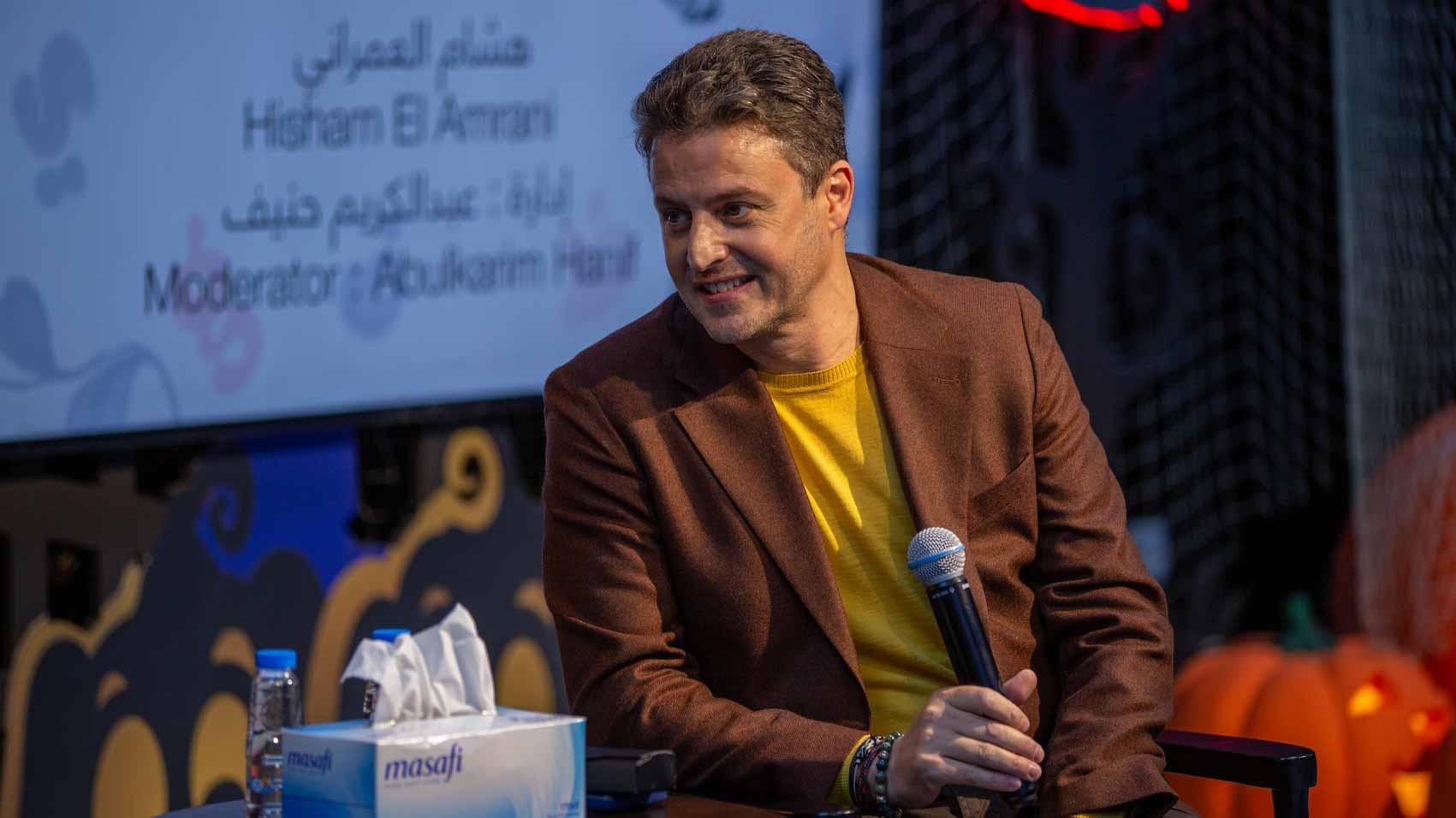 هشام العمراني يكشف أسرار "تحدث كشخصية مهمة"  
