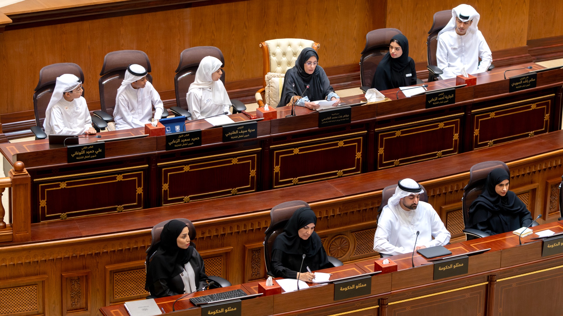 Jawaher Al Qasimi spring of motivation to Sharjah children