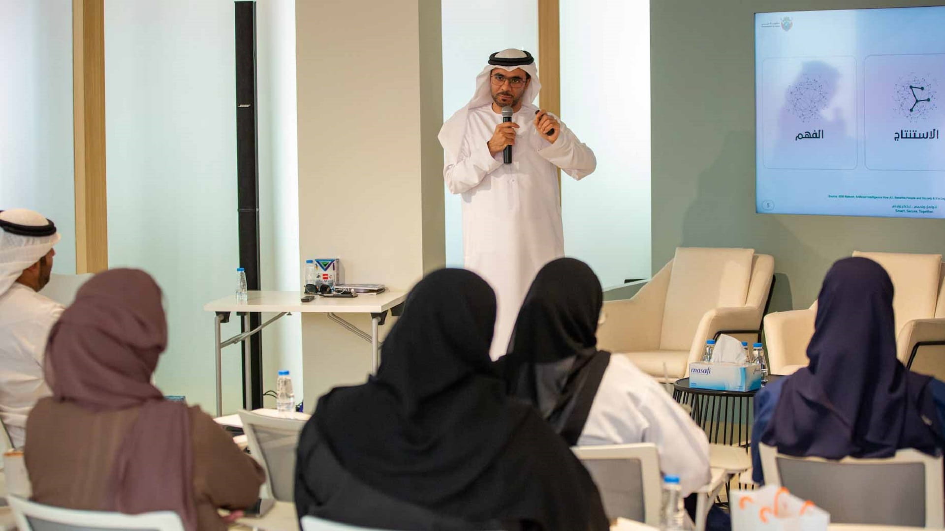 Image for the title: Dubai Police at SIBF : Transforming info into knowledge with AI 