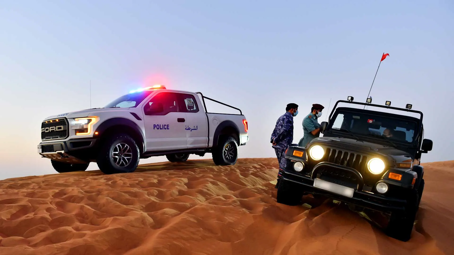 SP urges drivers to follow safety guidelines in desert areas 