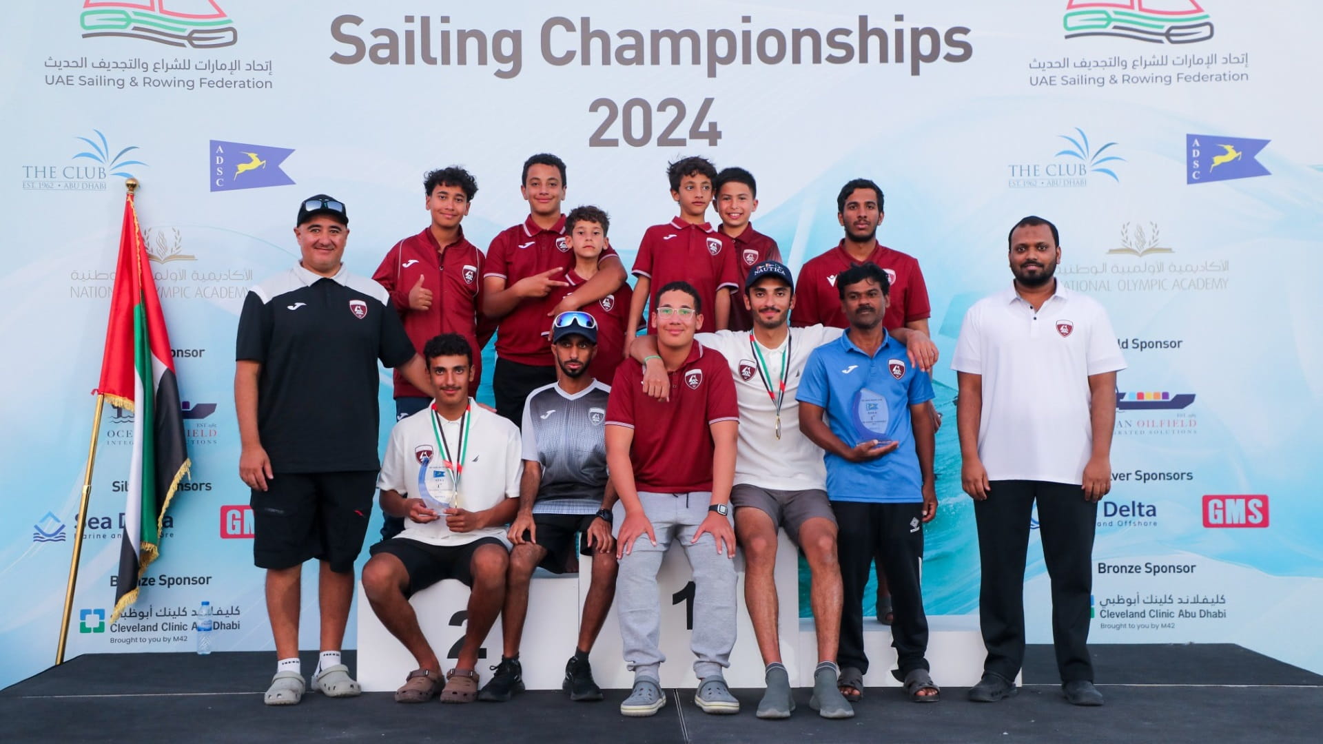 Al Hamriyah secures 3 medals at UAE sailing championship 