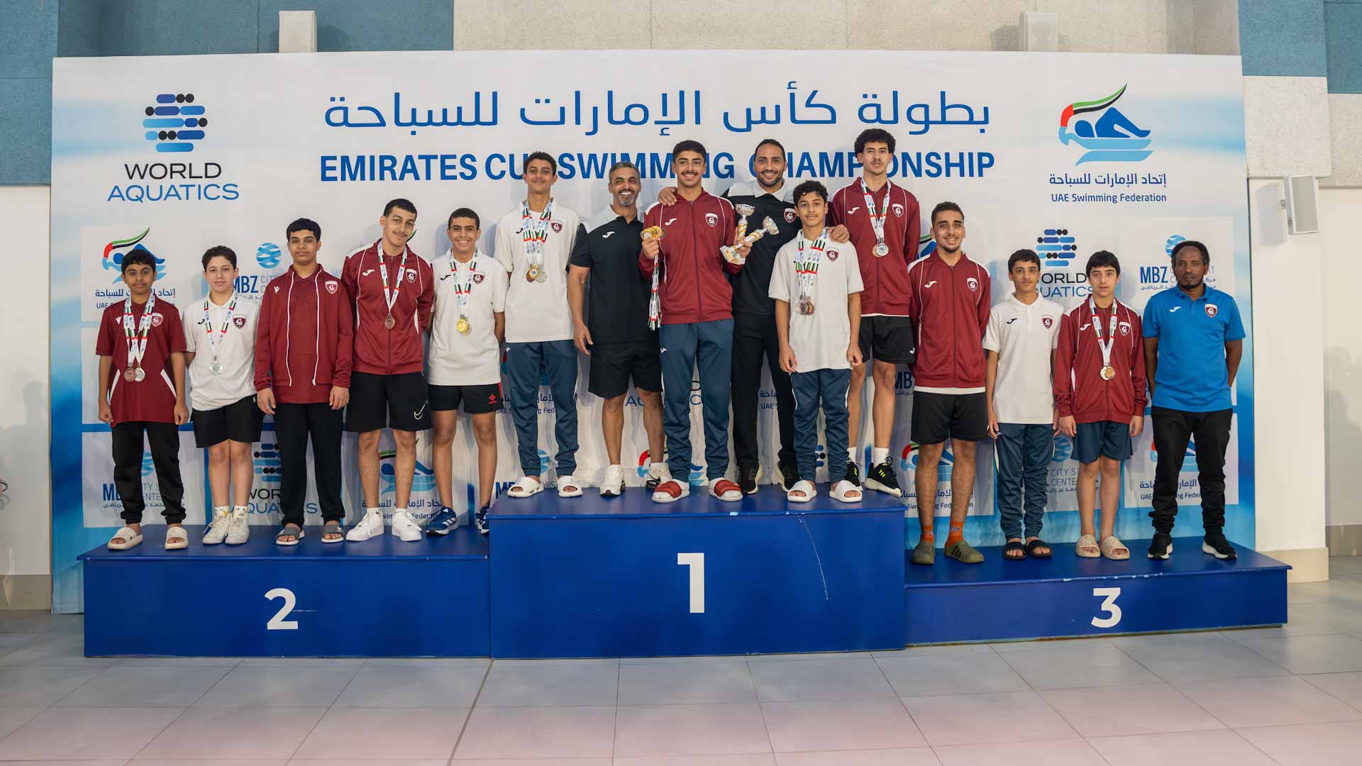 Al Hamriyah win 20 medals in Emirates Cup Swimming Championship 