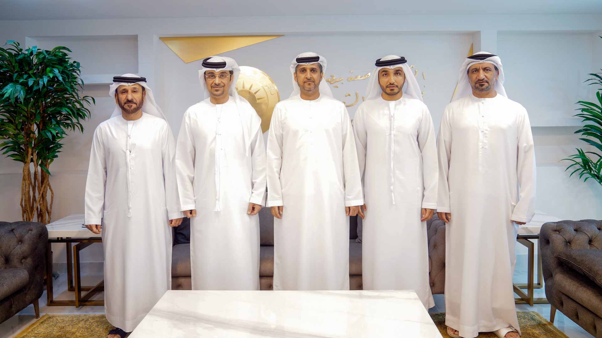 Image for the title: Sharjah Club welcomes UAE Cycling Federation delegation 