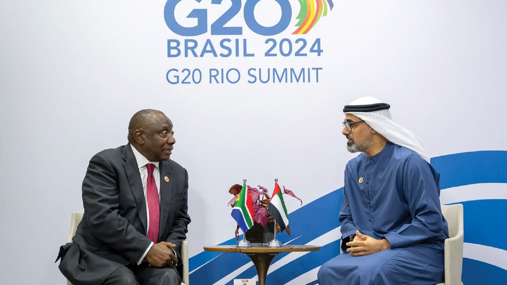 Abu Dhabi CP, South Africa President boost bilateral relations