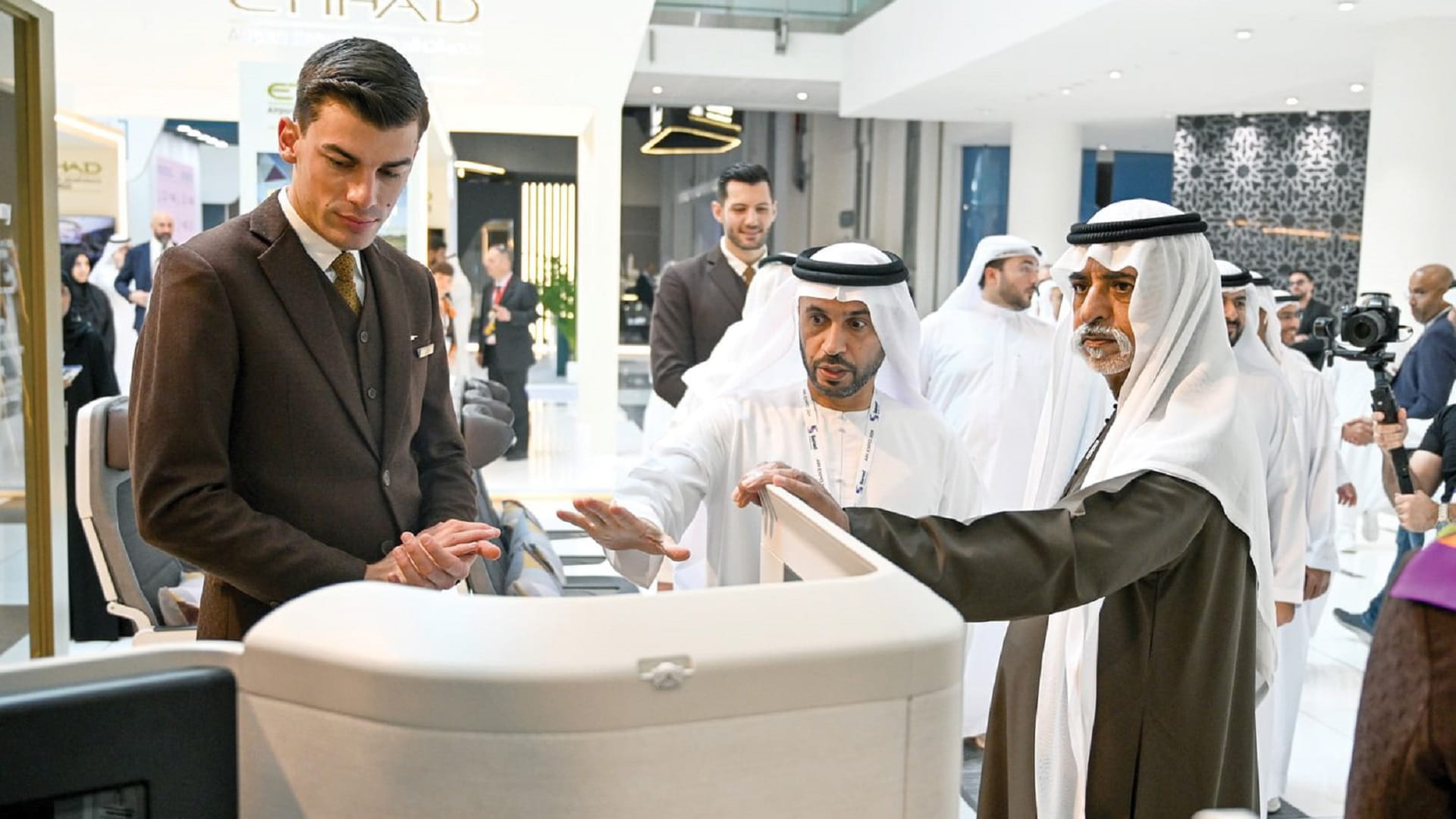 Nahyan bin Mubarak inaugurates Air Expo Abu Dhabi 2024 