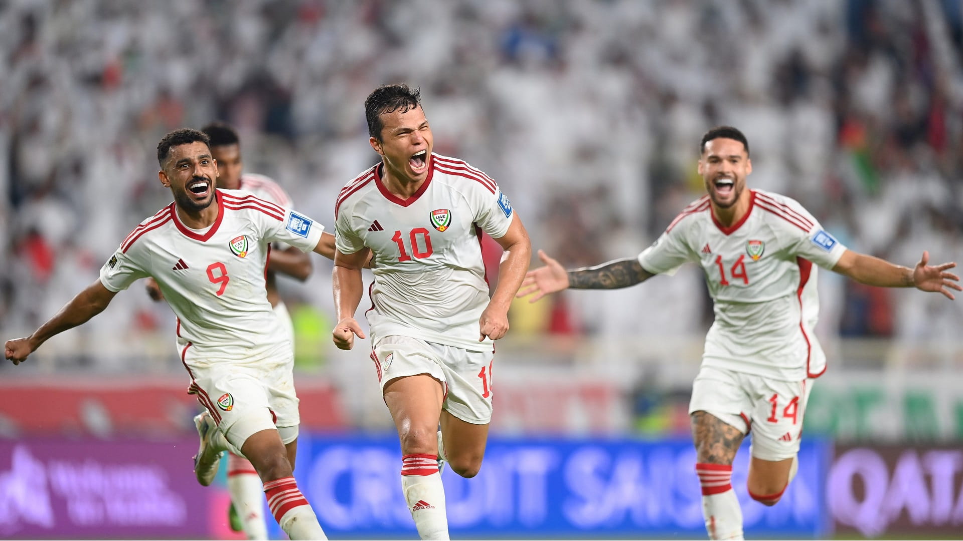 UAE National team dominates Qatar 5-0 in World Cup qualifiers 
