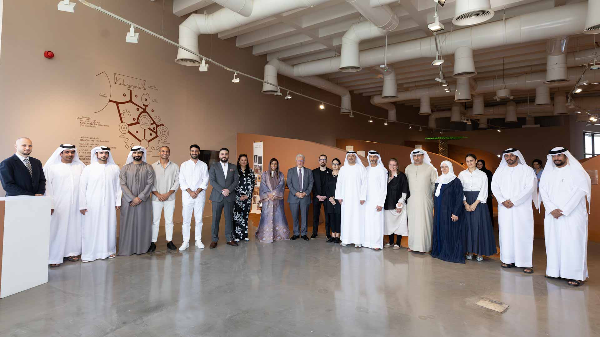 Bodour Al Qasimi opens "Prototypes for Permanence" Exhibition 