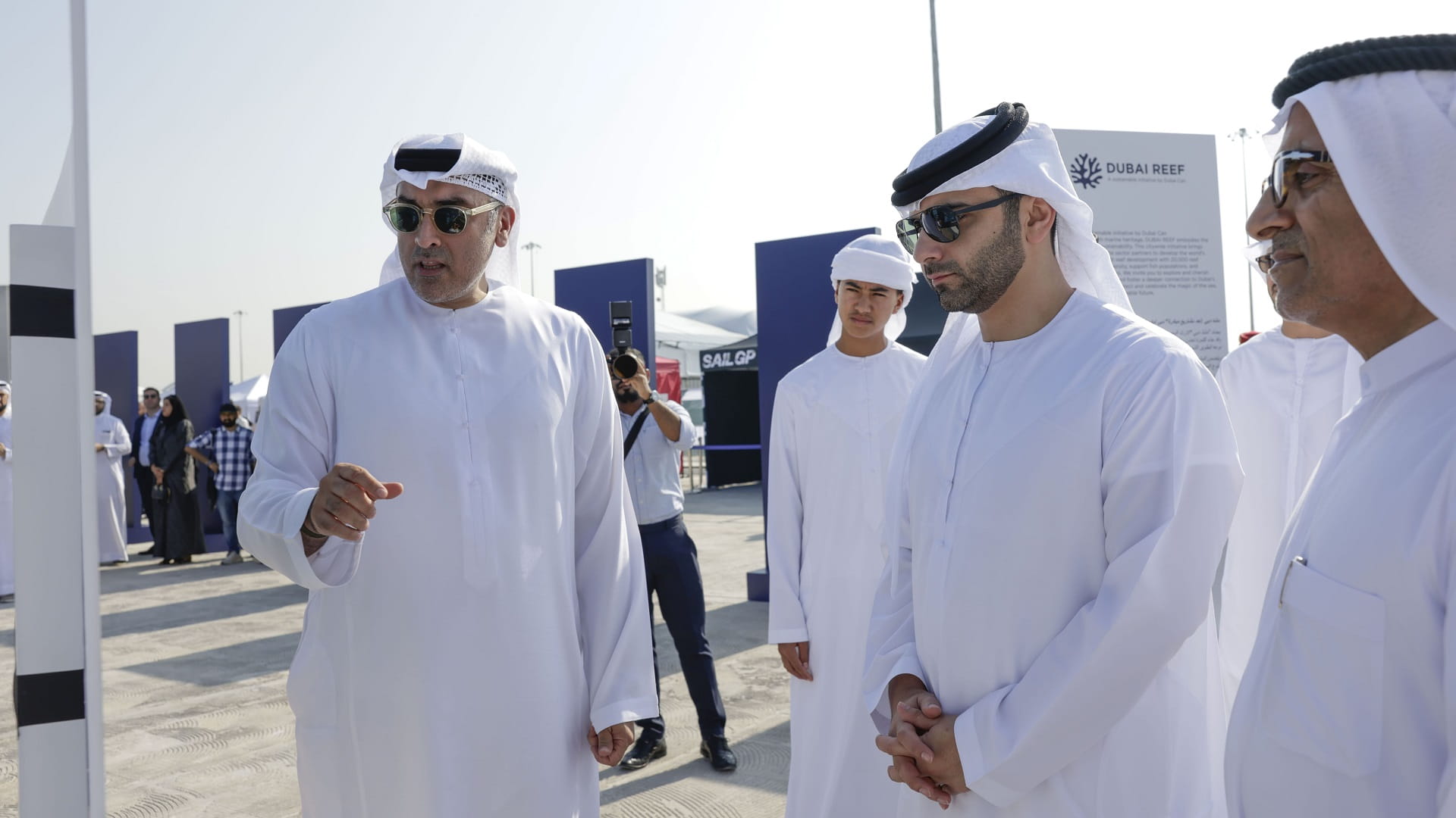 Mansoor bin Mohammed witnesses launch of DUBAI REEF’s phase 1 