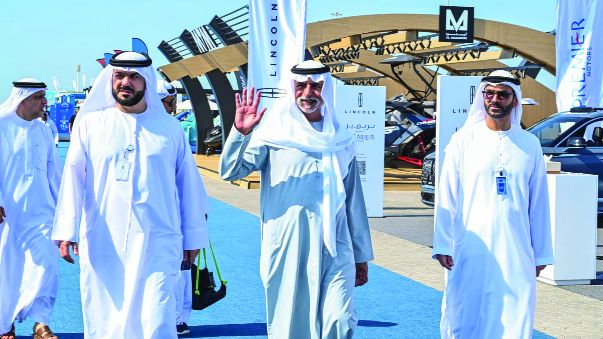 Nahyan bin Mubarak visits 6th Abu Dhabi International Boat Show