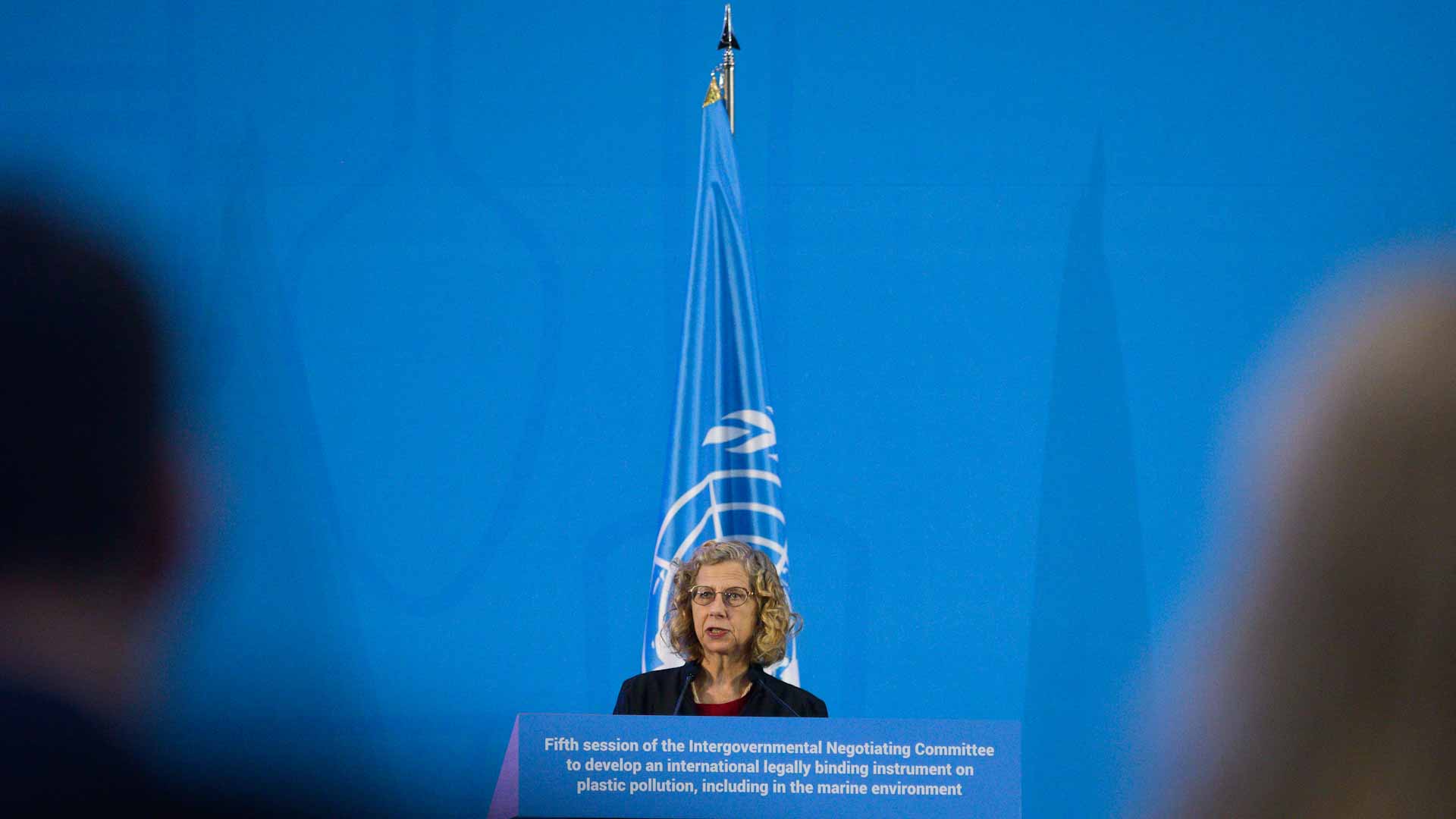 Image for the title: "Existential challenge": Negotiations for plastic pollution start 