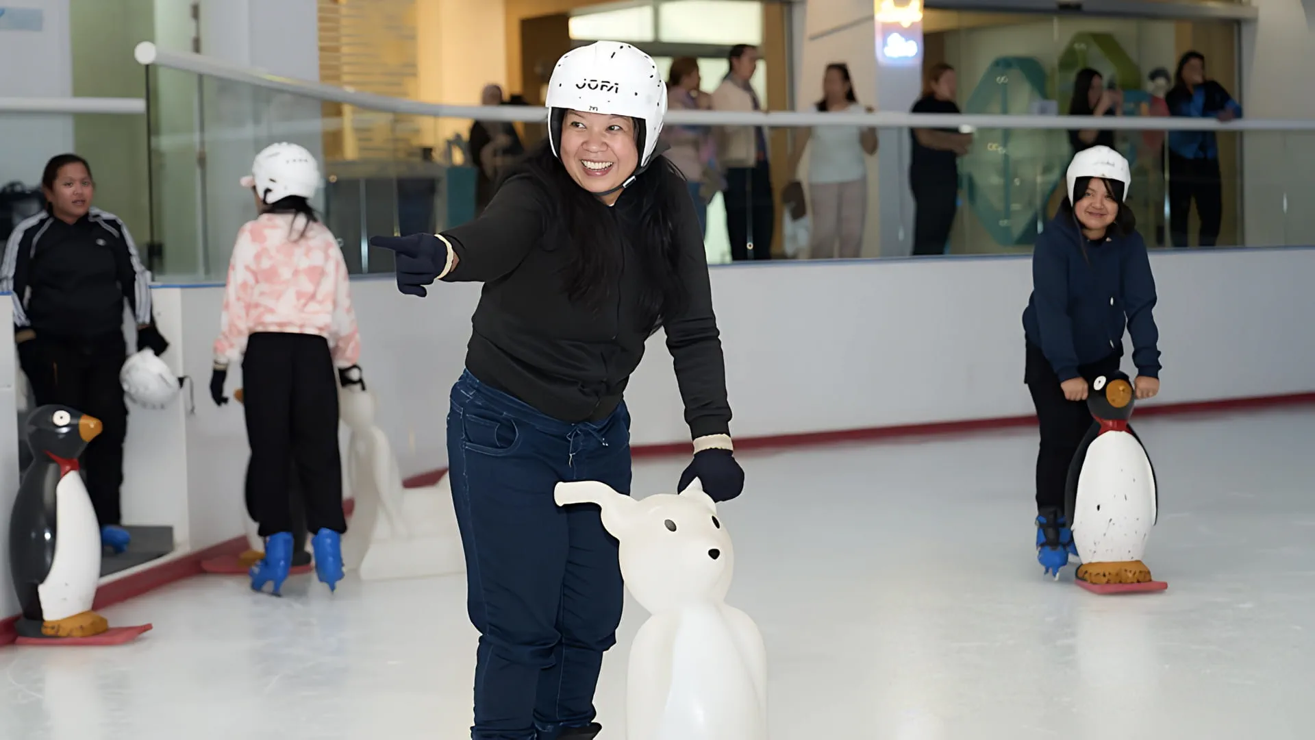 Image for the title: SLC welcomes ENOC Group’s employees for team-building activities