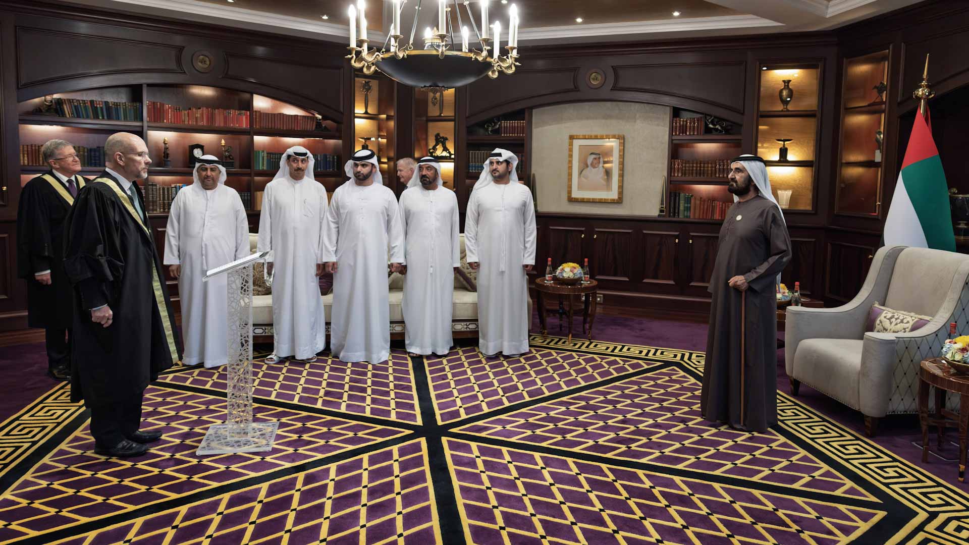 ثلاثة قضاة في محاكم مركز دبي المالي العالمي يؤدون اليمين القانونية 