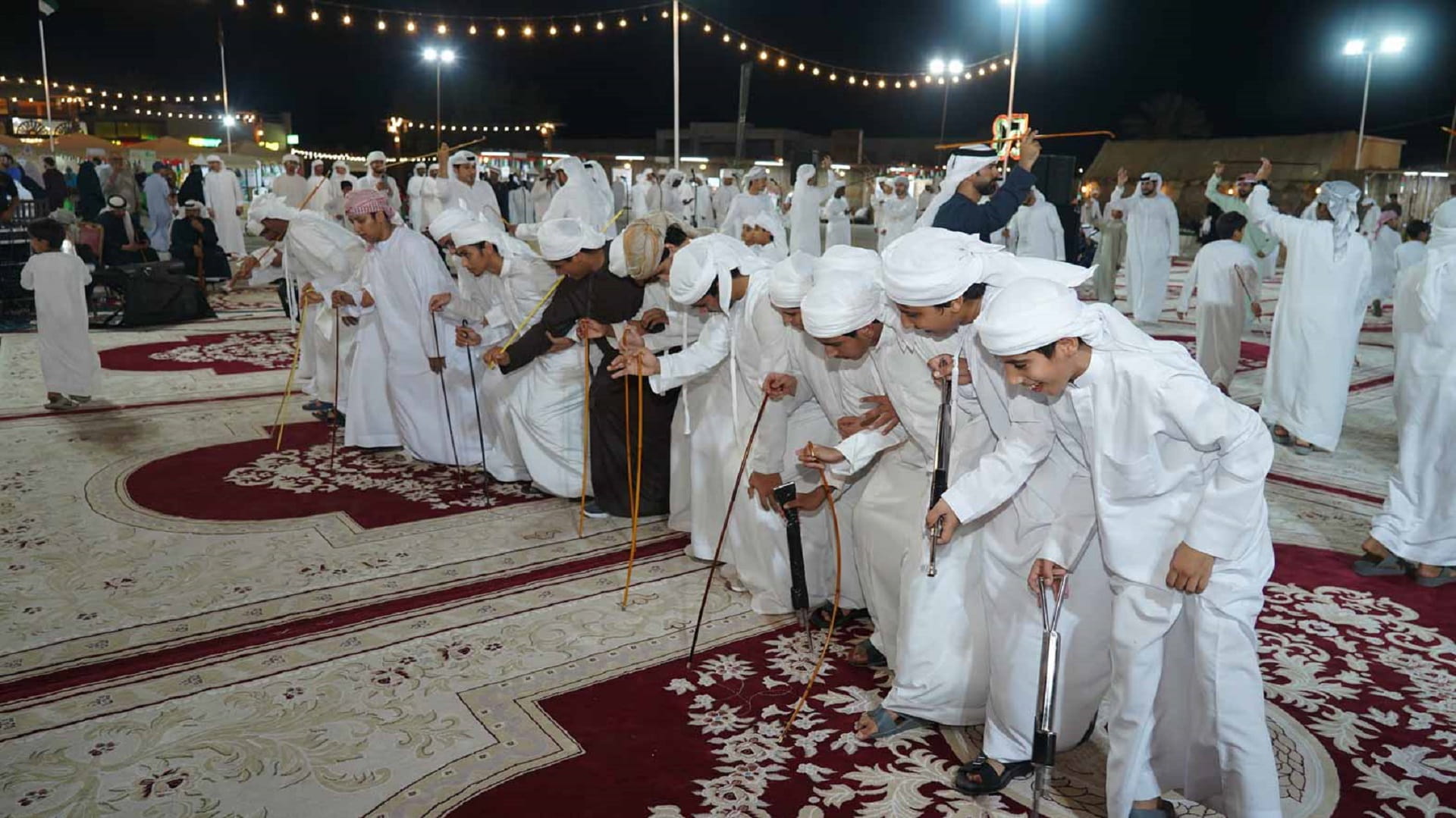 صورة بعنوان: الذيد تتلألأ باحتفالات مميزة بعيد الاتحاد الـ53 