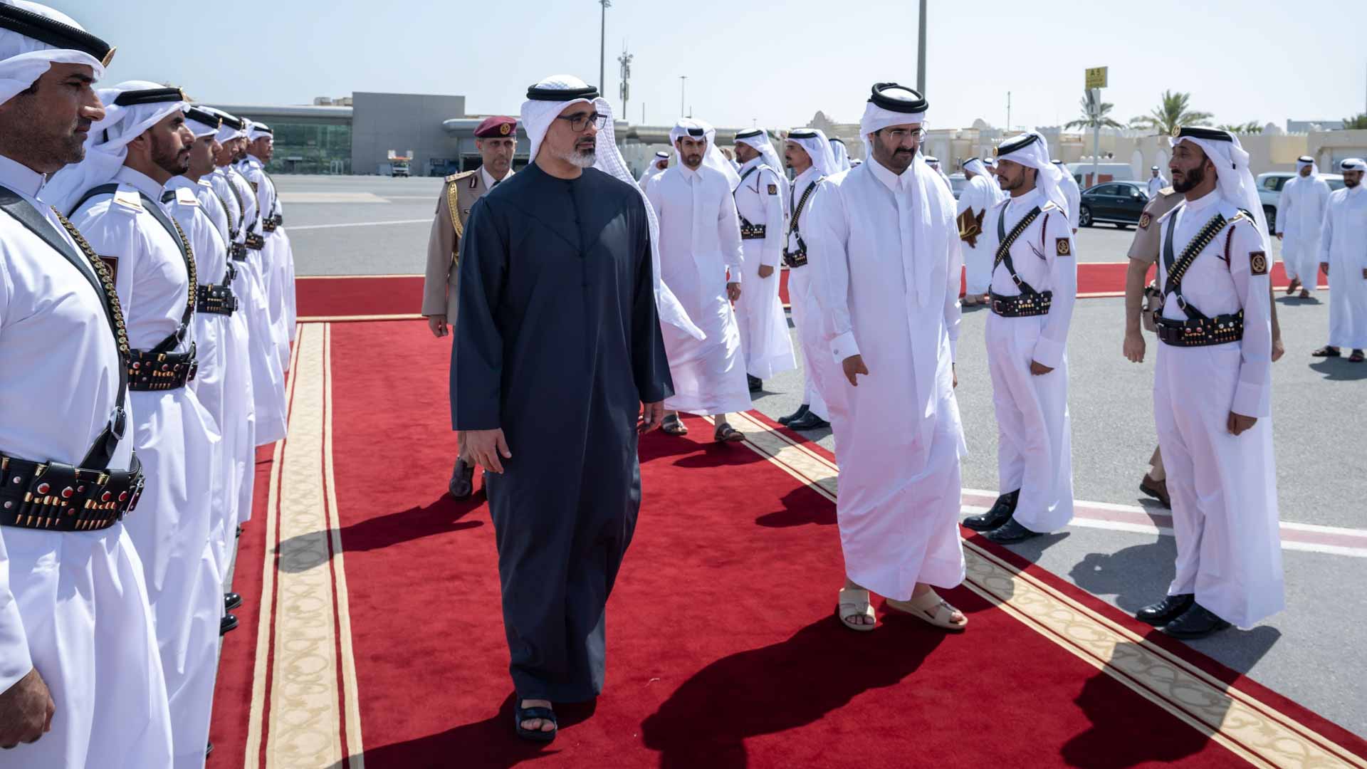 Crown Prince of Abu Dhabi concludes official visit to Qatar 