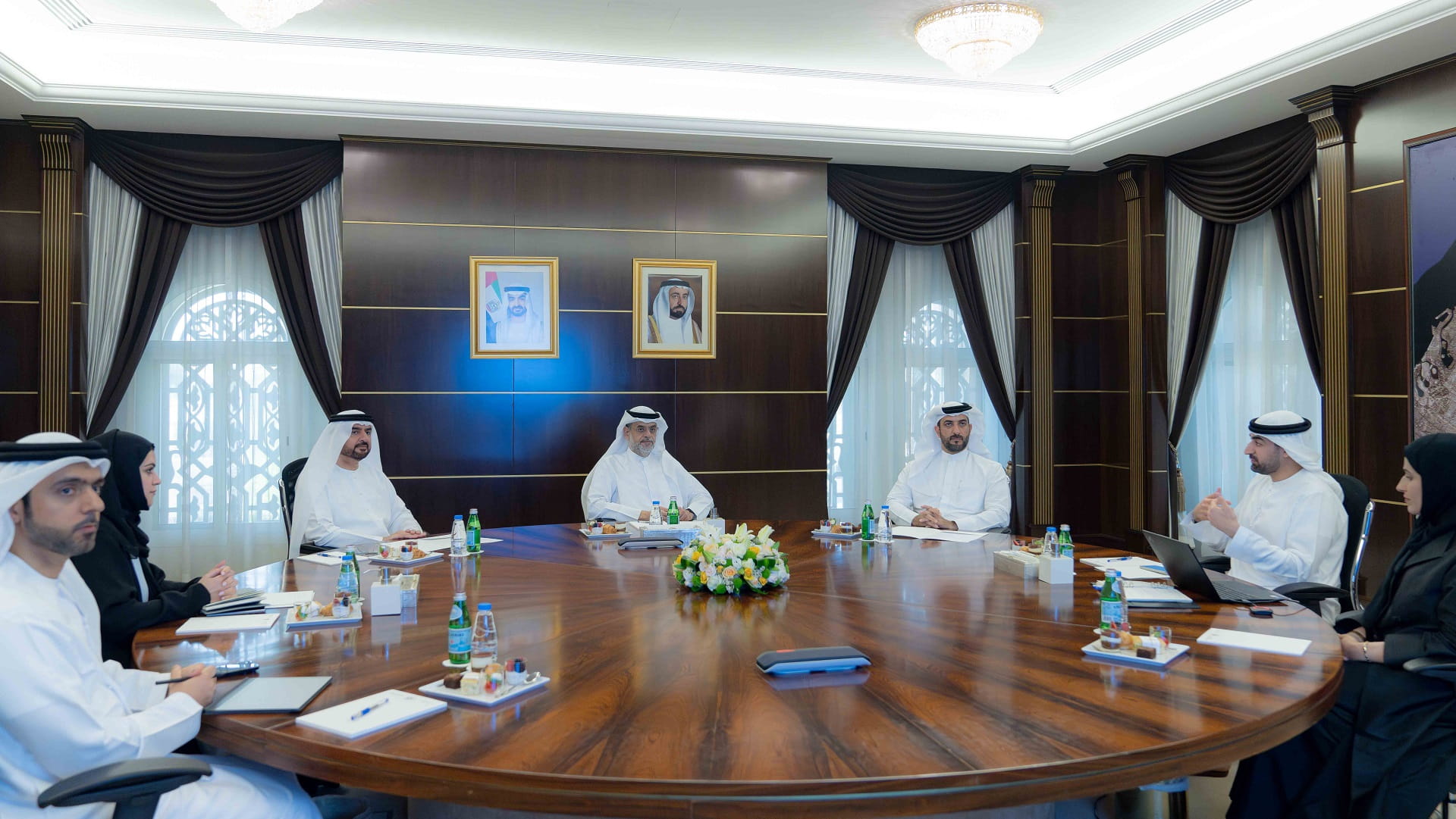 Sharjah Crown Prince Reviews Updates on the Real Estate Platform  