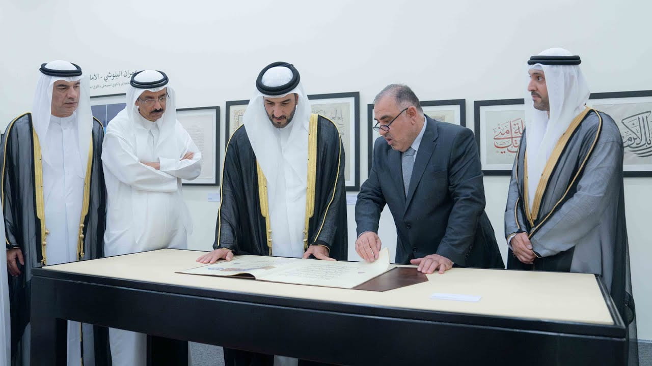 Sultan bin Ahmed inaugurates 11th Sharjah Calligraphy Forum 
