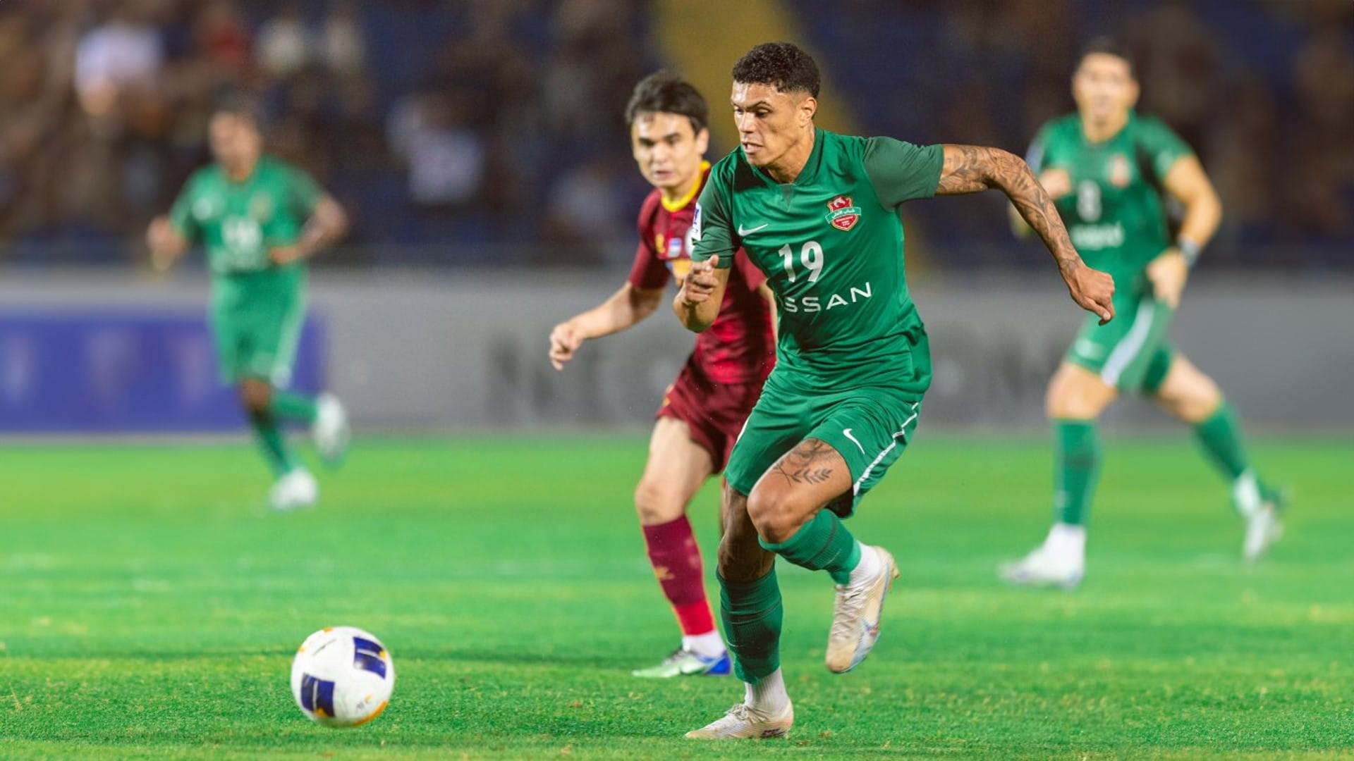 ناساف الأوزبكي يفوز على شباب الأهلي في دوري أبطال آسيا 2