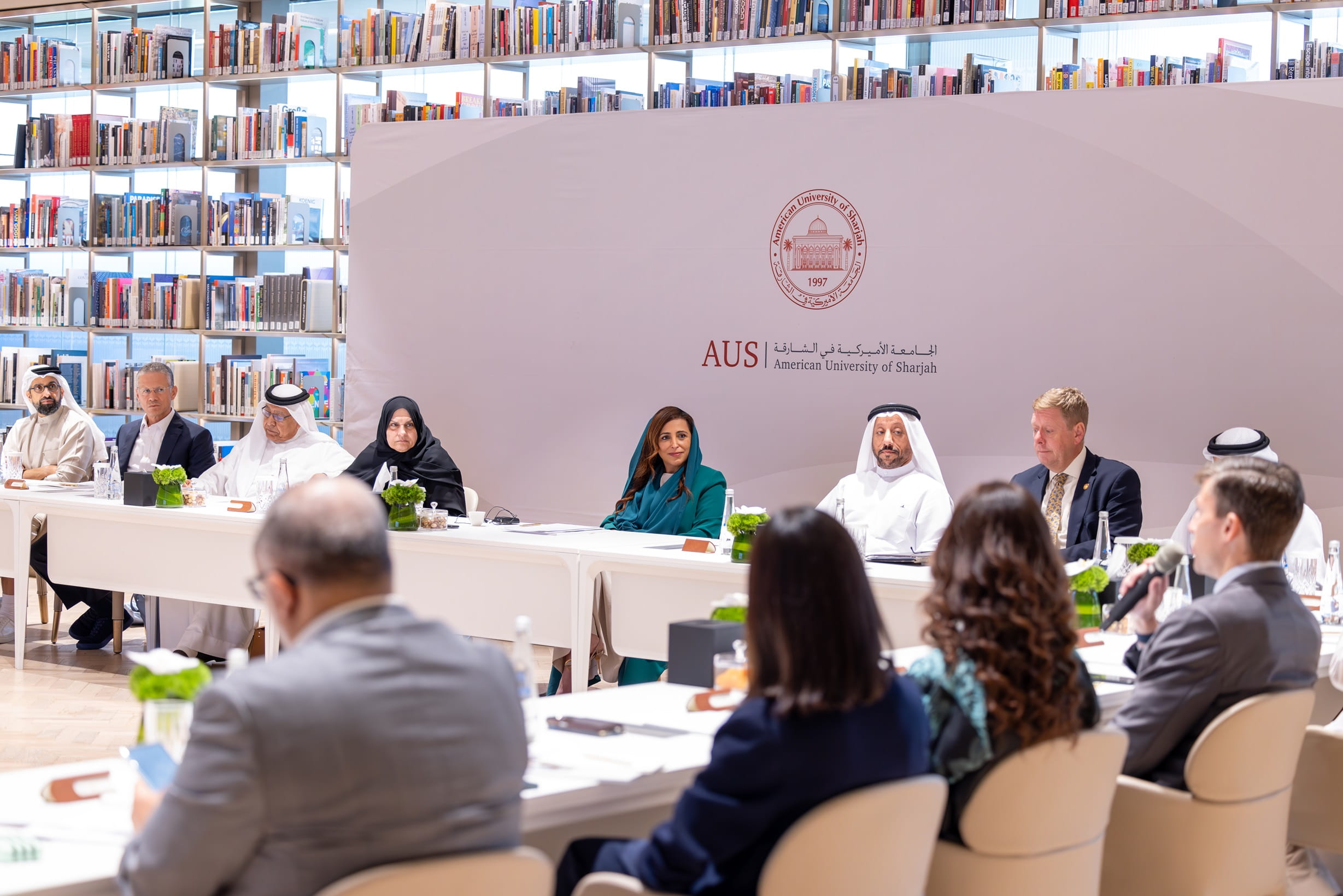 Sheikha Bodour chairs advisory meeting to drive AUS’ future growth 