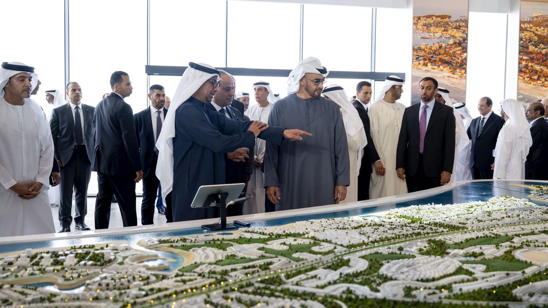 UAE, Egypt Presidents witness unveiling of Ras El Hekma dev. plan