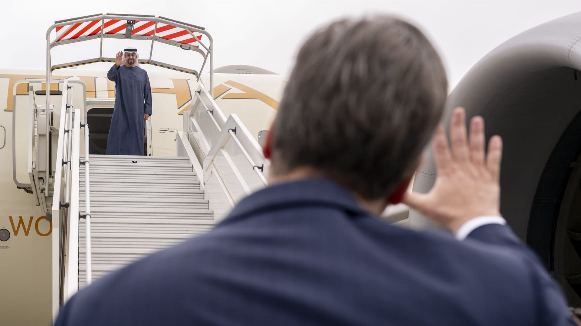 UAE President departs Belgrade, bid farewell by Serbian President