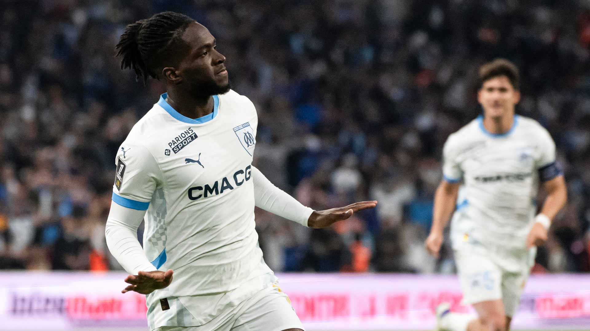 Marseille scores 1-1 against Angers in the French League 