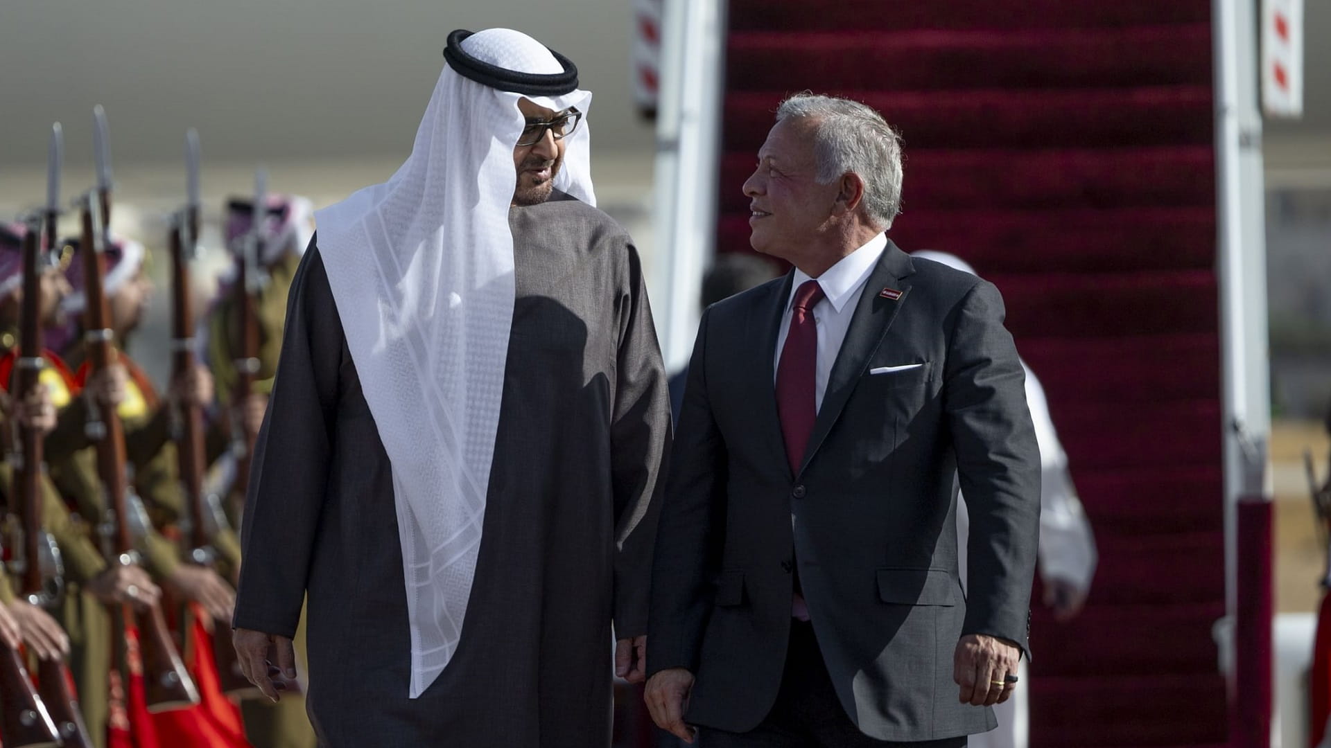 UAE President arrives in Jordan on working visit 